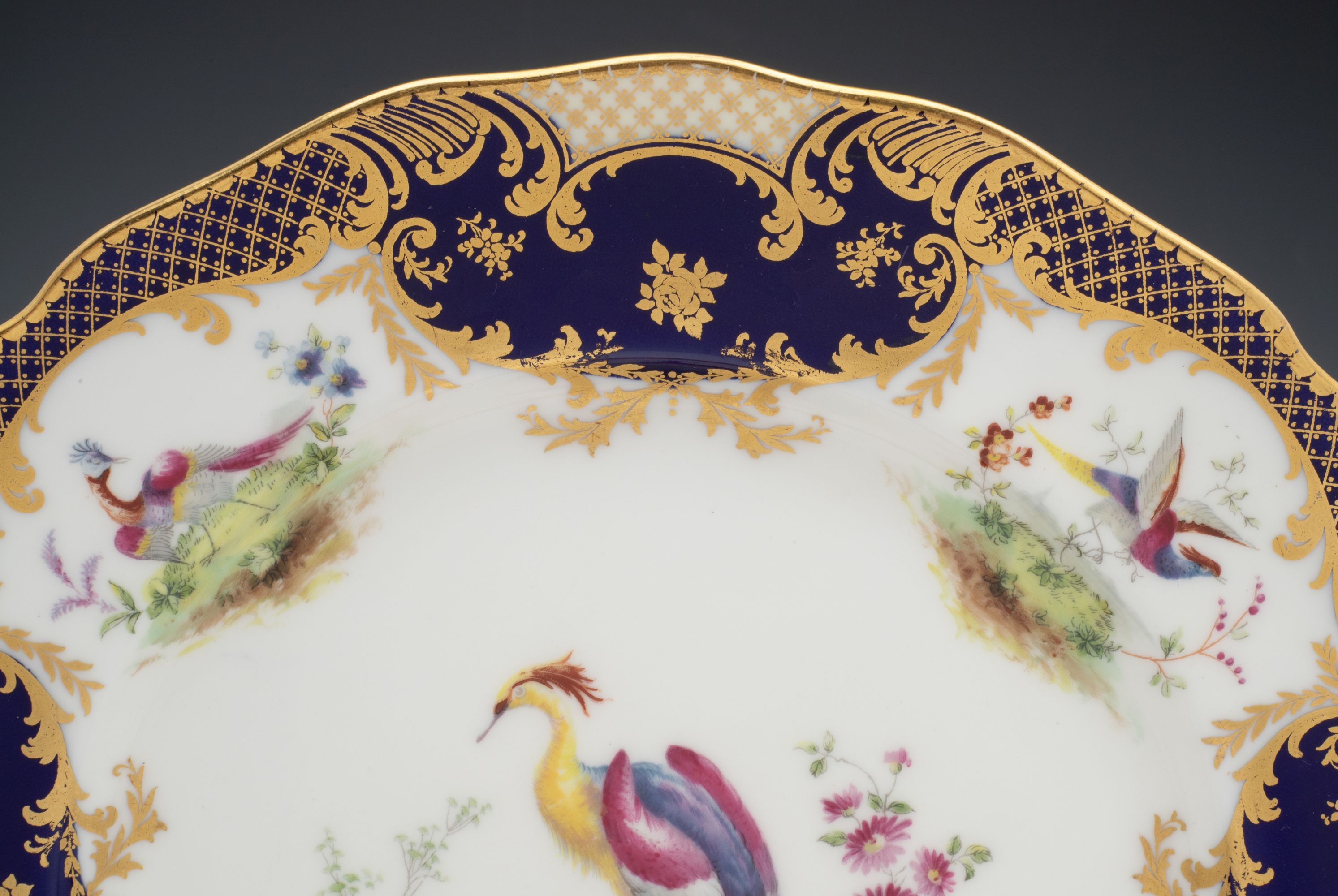 ROYAL DOULTON E. PERCY SERVICE PLATES FOR TIFFANY & CO.