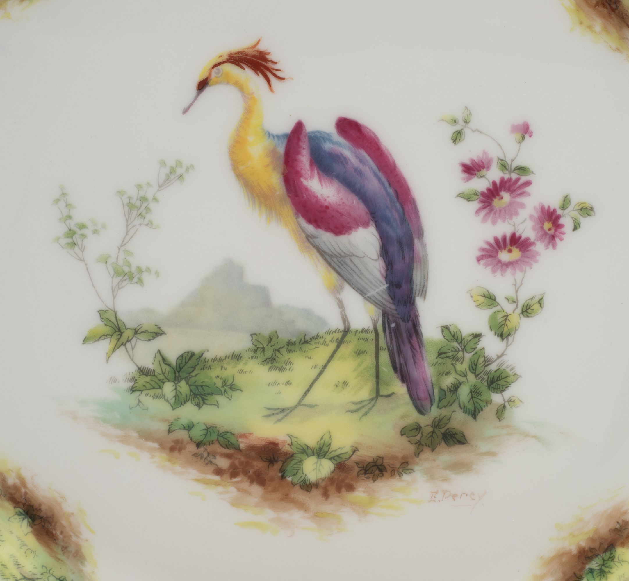 ROYAL DOULTON E. PERCY SERVICE PLATES FOR TIFFANY & CO.