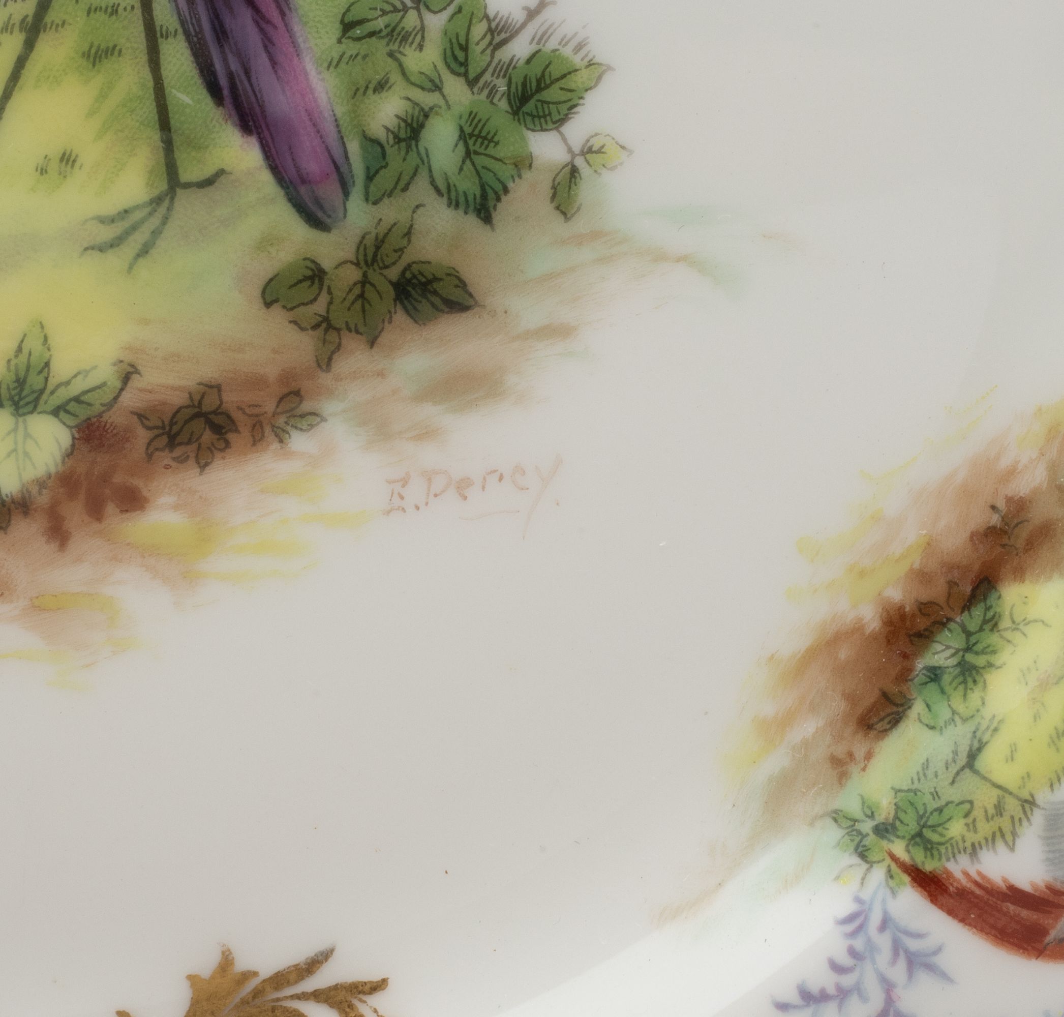 ROYAL DOULTON E. PERCY SERVICE PLATES FOR TIFFANY & CO.