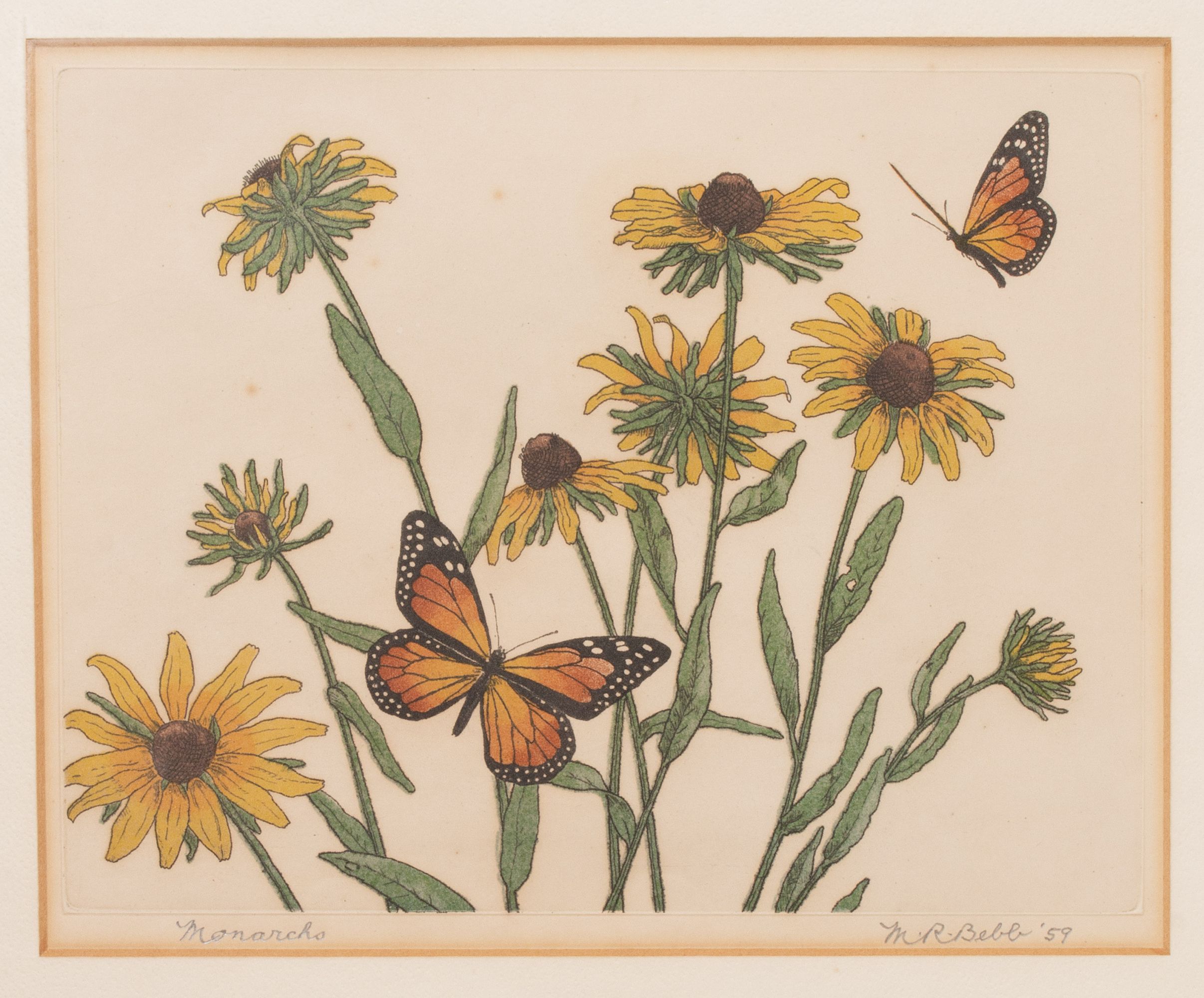 MAURICE R. BEBB (1891-1985) PENCIL SIGNED PRINTS