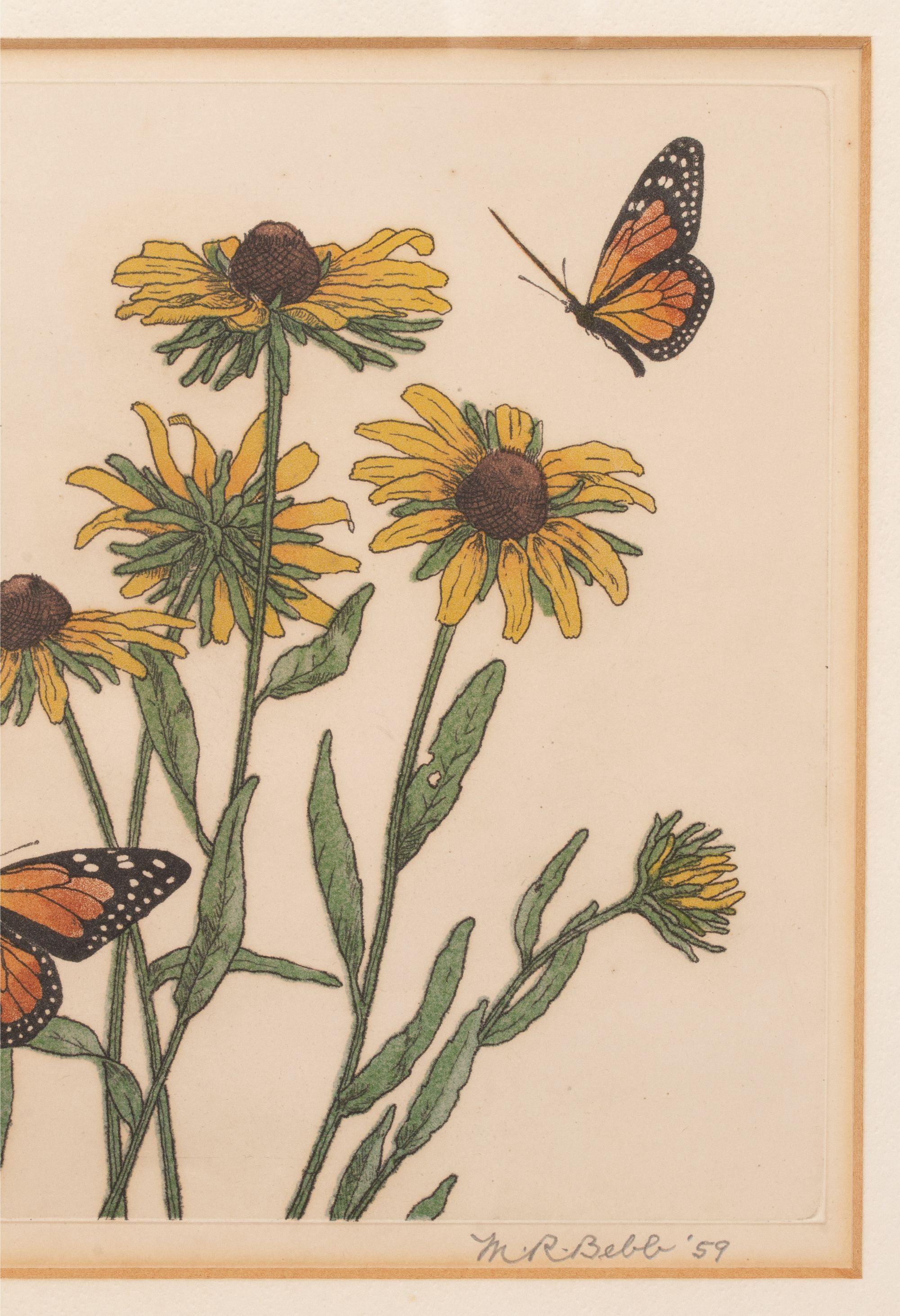 MAURICE R. BEBB (1891-1985) PENCIL SIGNED PRINTS