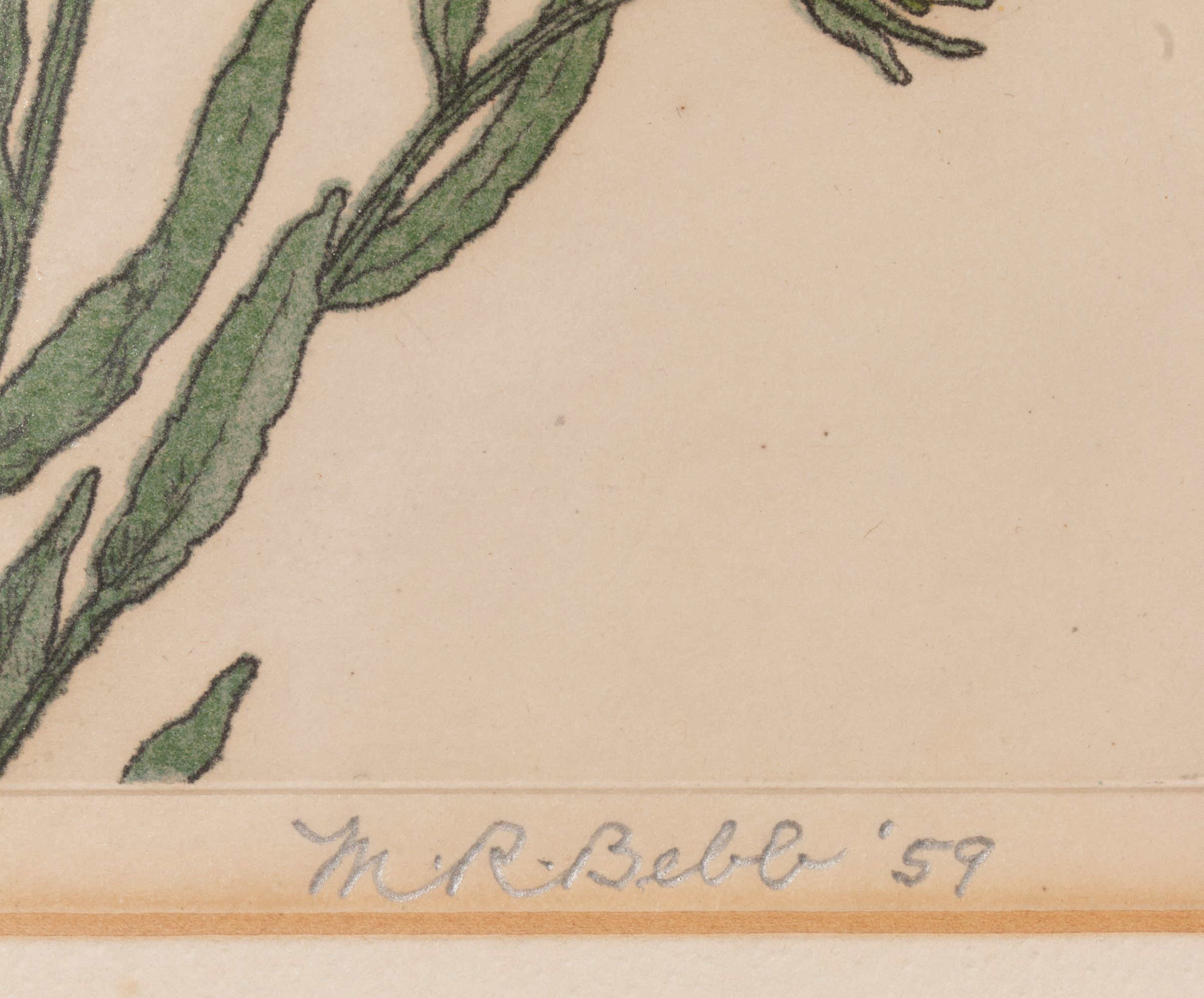 MAURICE R. BEBB (1891-1985) PENCIL SIGNED PRINTS