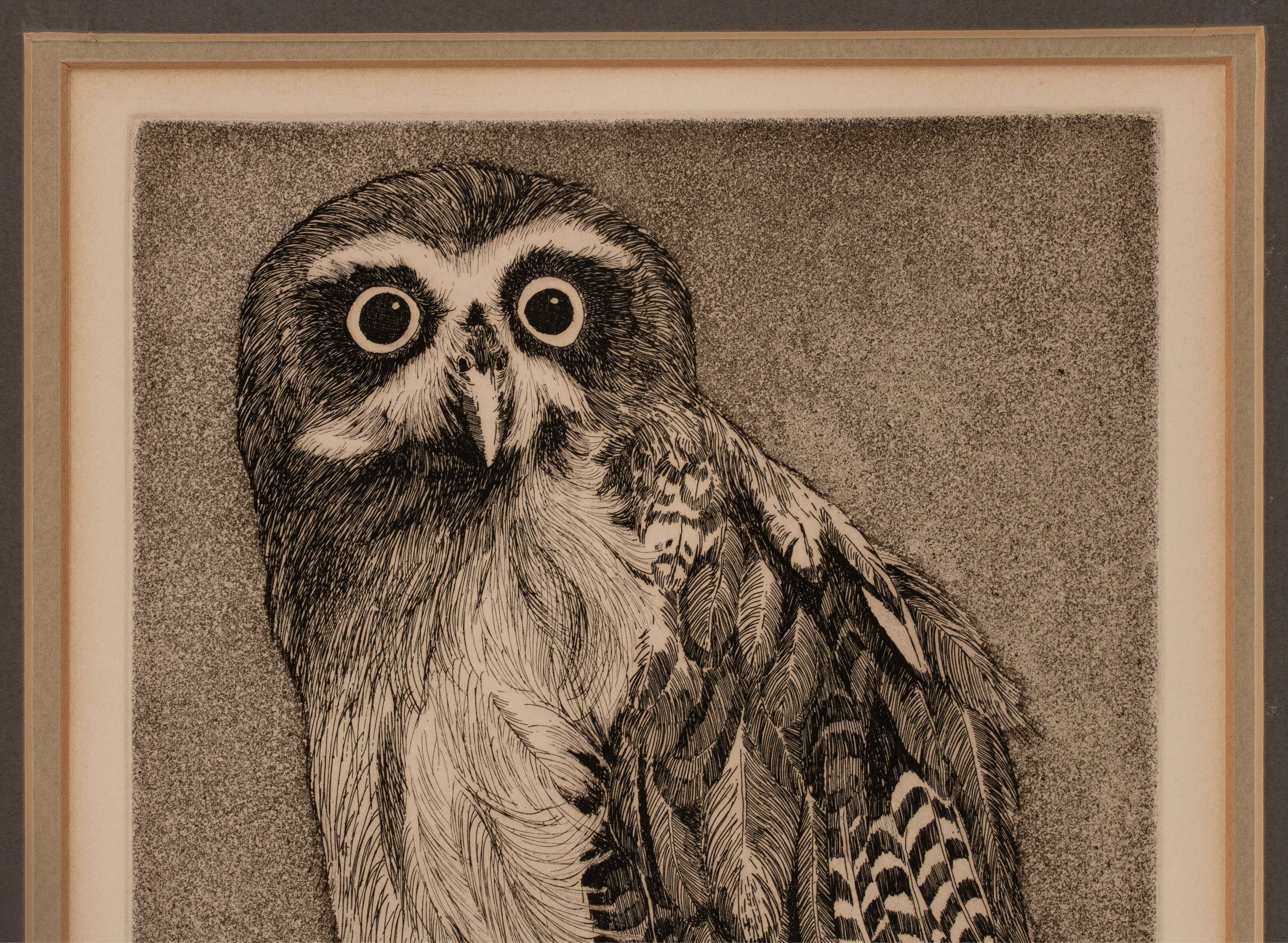 AN ESTATE LOT OF PENCIL SIGNED PRINTS & WORKS ON PAPER