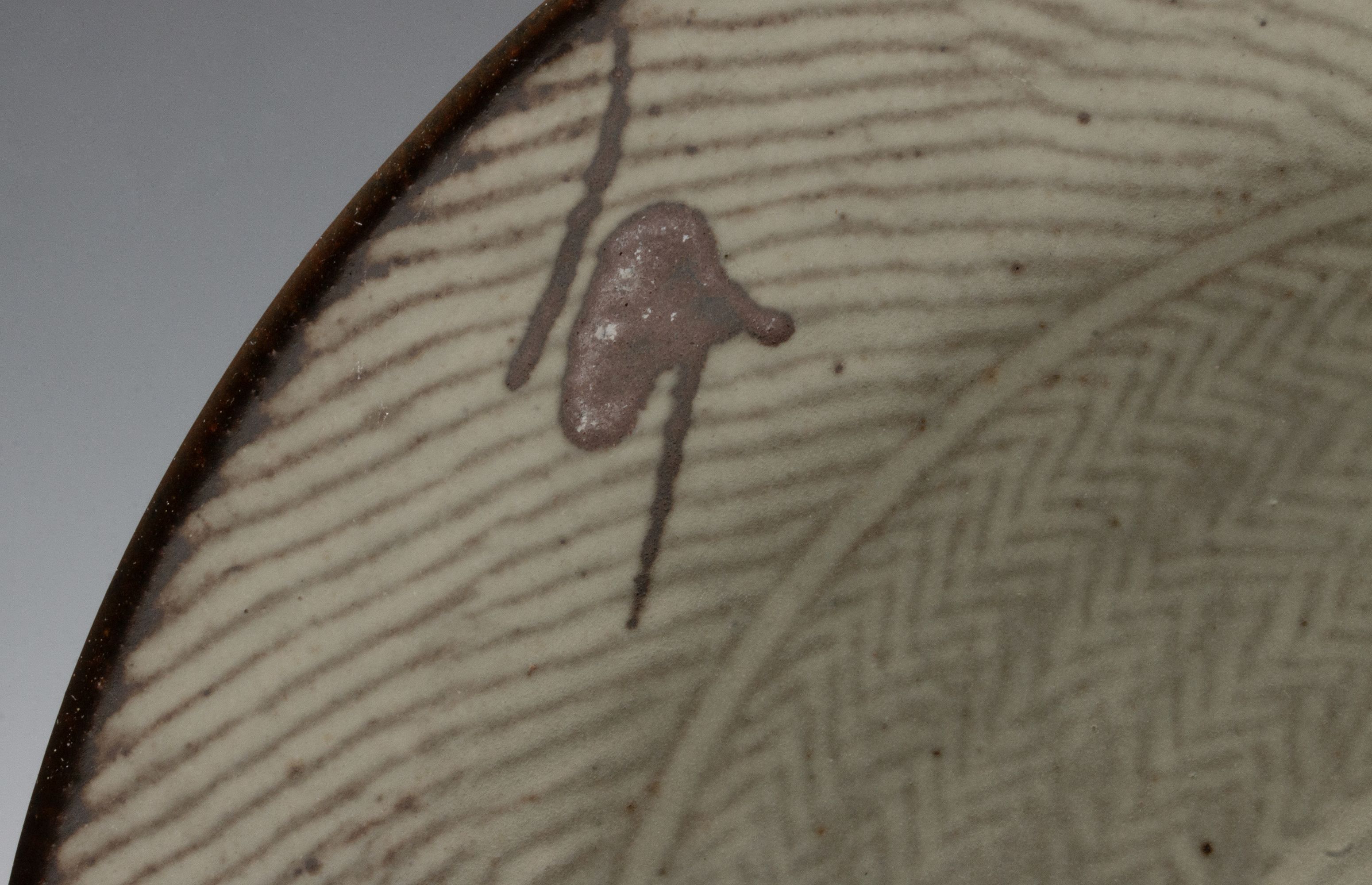 TATSUZO SHIMAOKA (1919-2007) STUDIO POTTERY CHARGER