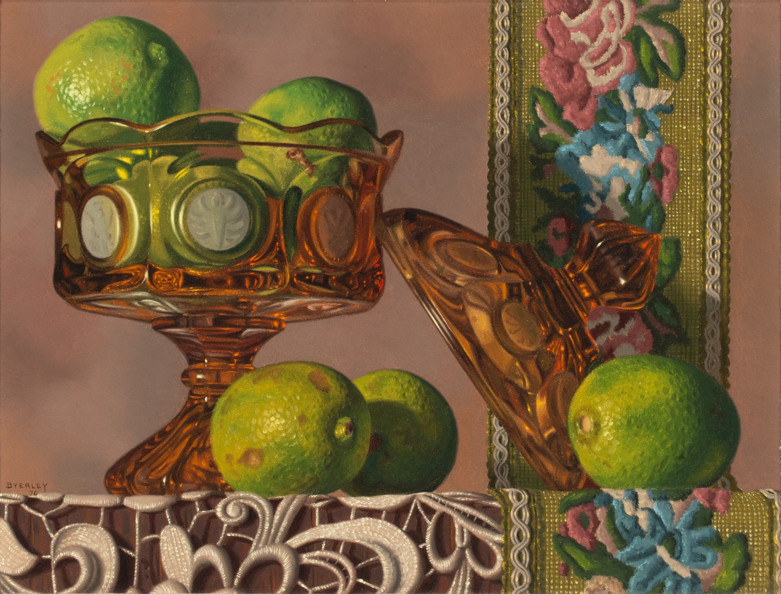 ROBERT BYERLEY (1941-2019) OIL ON ARTIST'S BOARD