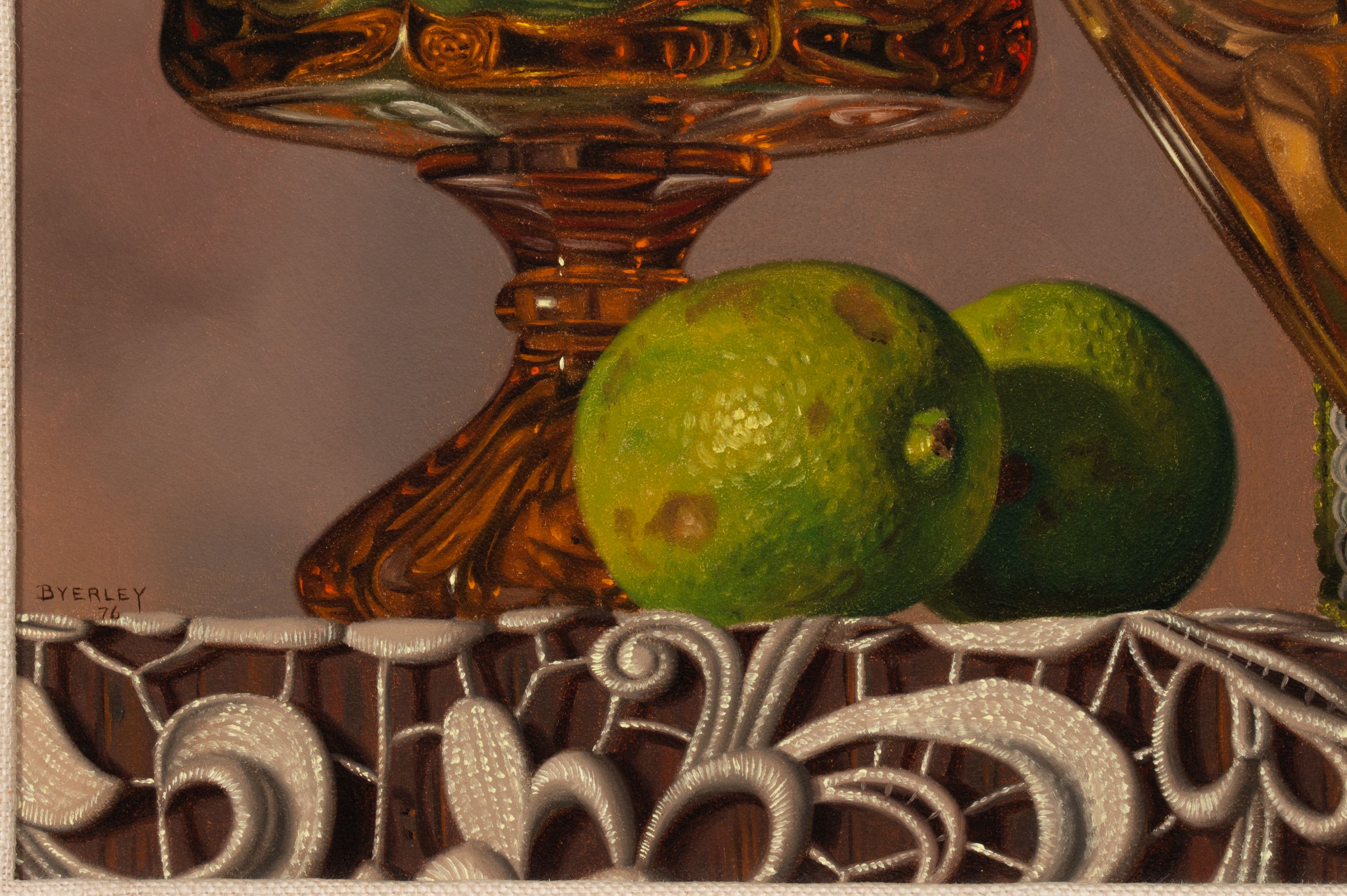 ROBERT BYERLEY (1941-2019) OIL ON ARTIST'S BOARD