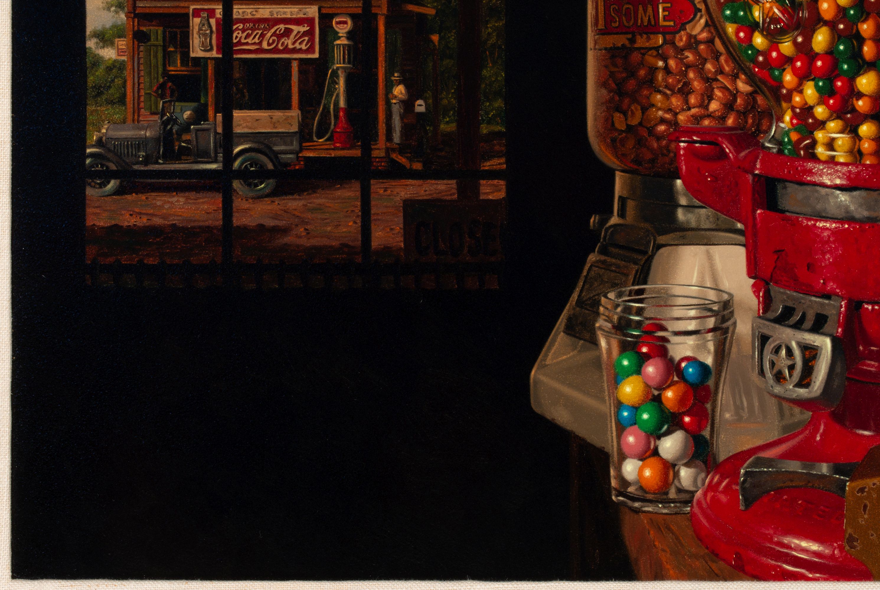 ROBERT BYERLEY (1941-2019) OIL ON ARTIST'S BOARD