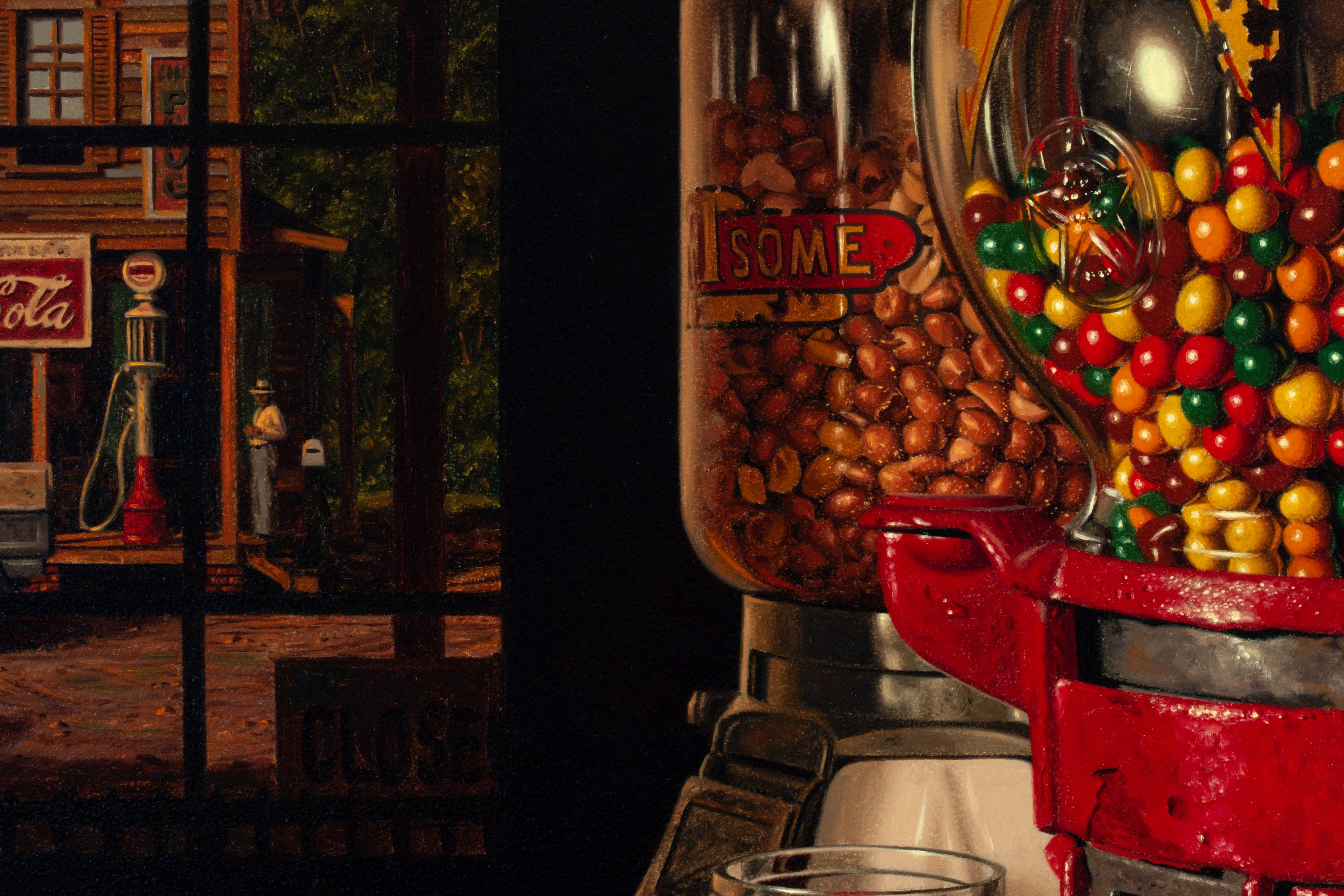 ROBERT BYERLEY (1941-2019) OIL ON ARTIST'S BOARD