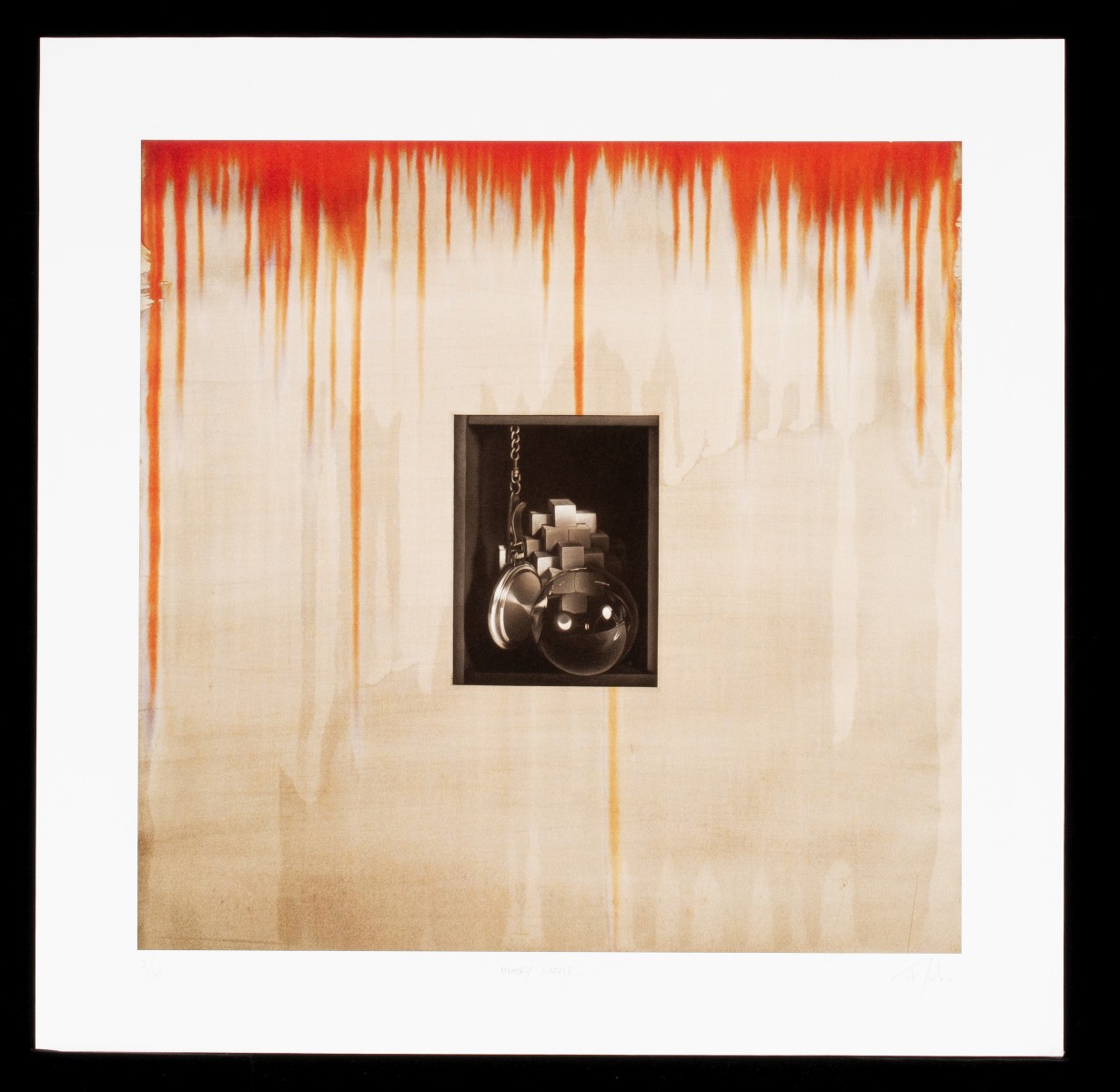 FRANCISCO SOUTO (B. 1973) PENCIL SIGNED MEZZOTINT
