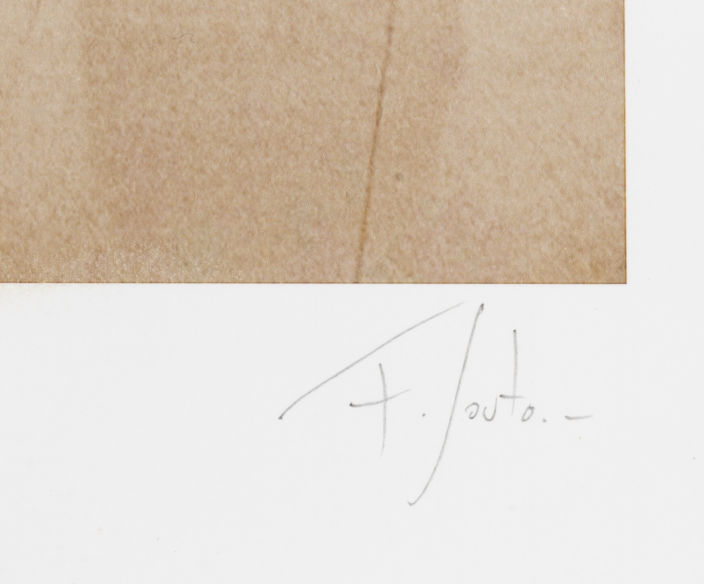 FRANCISCO SOUTO (B. 1973) PENCIL SIGNED MEZZOTINT