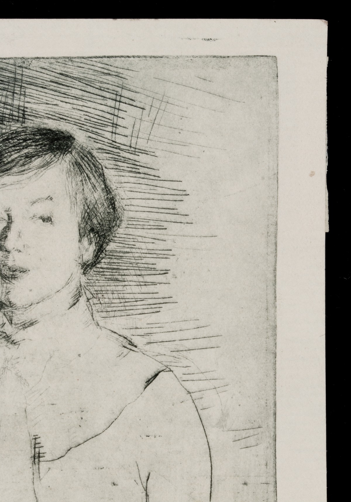 RAYMOND BOYNTON ETCHING TO POET ALICE CORBIN HENDERSON