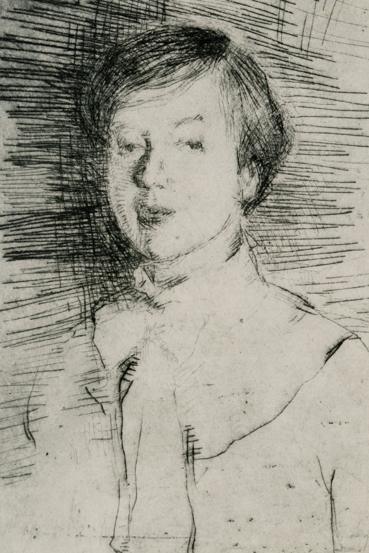 RAYMOND BOYNTON ETCHING TO POET ALICE CORBIN HENDERSON