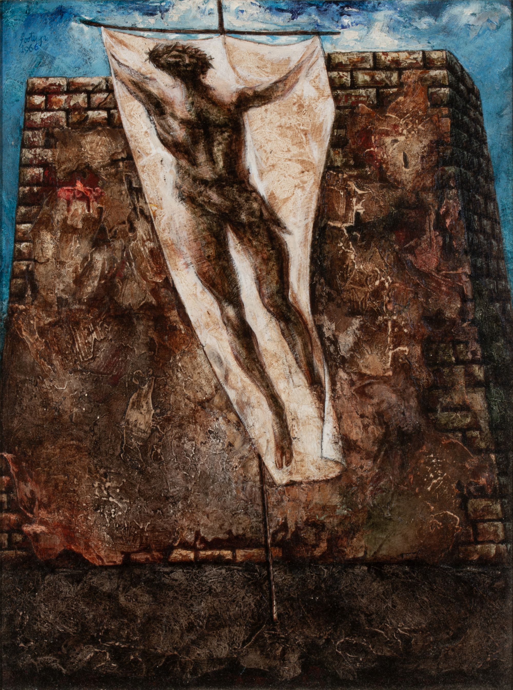 JOHN FOOTE, JR. (1921-1968) ACRYLIC POLYMER ON MASONITE
