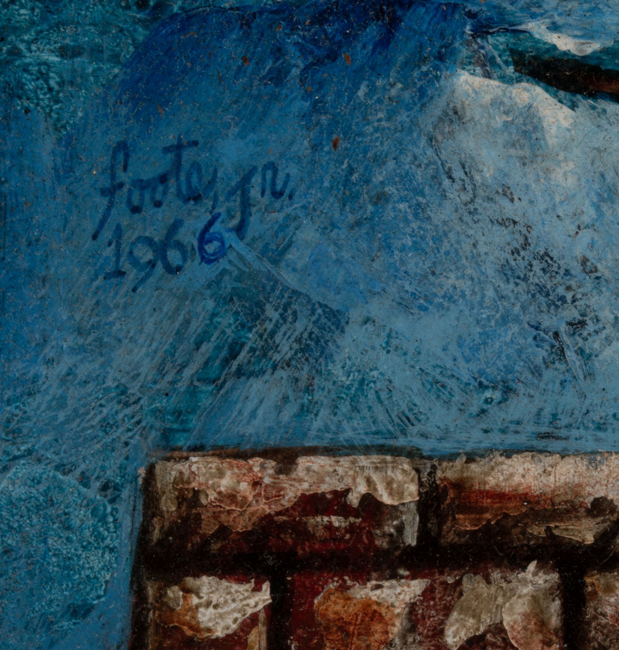 JOHN FOOTE, JR. (1921-1968) ACRYLIC POLYMER ON MASONITE