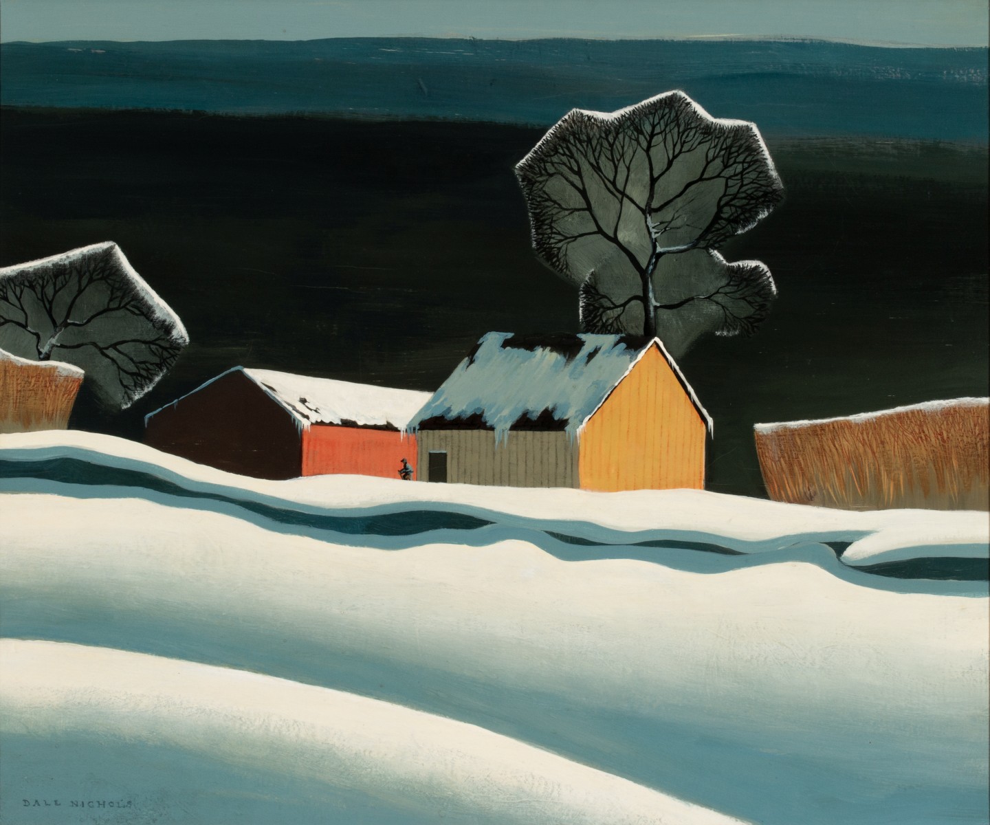 DALE NICHOLS (1904-1995) NOTEWORTHY OIL ON CANVAS