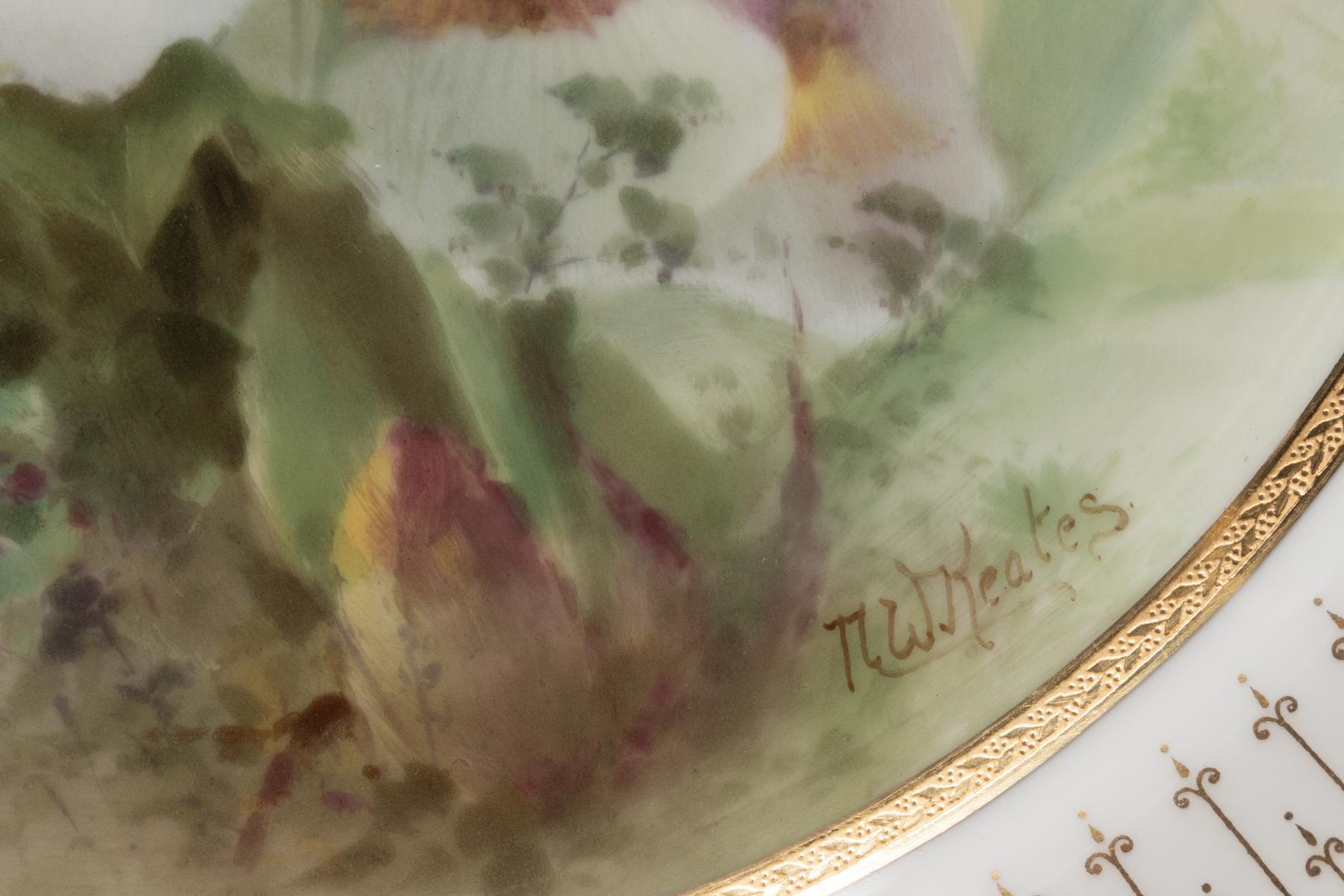 SERVICE PLATES BY ROYAL DOULTON AND ROYAL WORCESTER