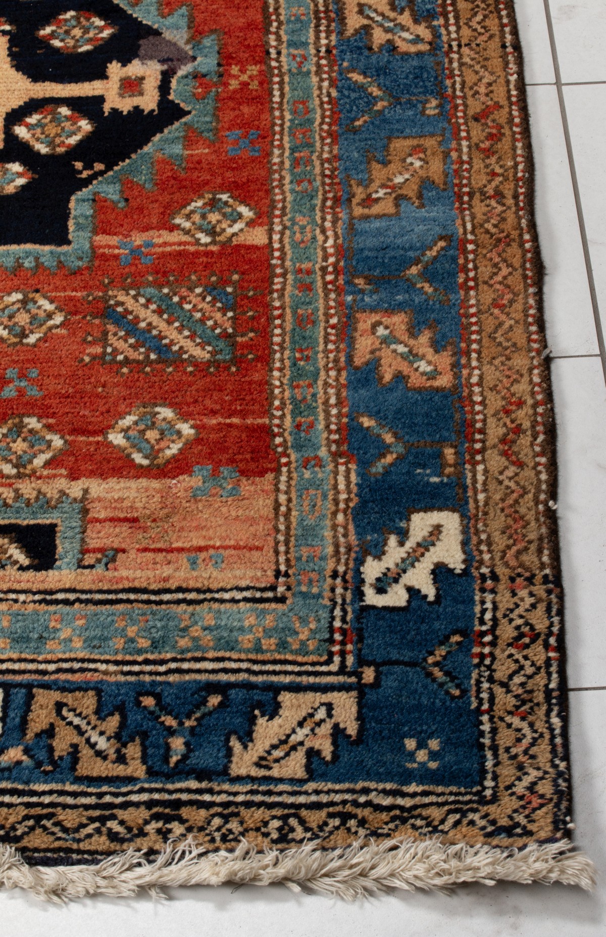 A GOOD EARLY 20C PERSIAN HAMADAN WIDE HANDMADE RUNNER