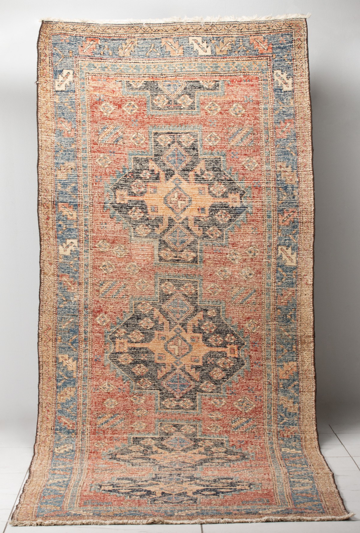 A GOOD EARLY 20C PERSIAN HAMADAN WIDE HANDMADE RUNNER