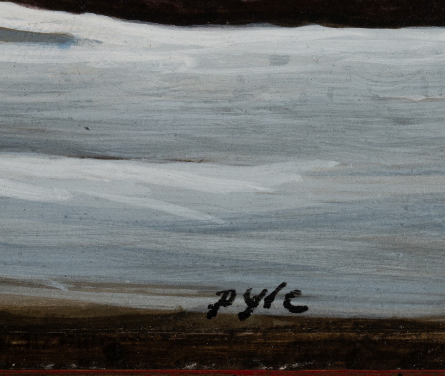 AARON PYLE (1903-1972) EGG TEMPERA ON ARTIST'S BOARD