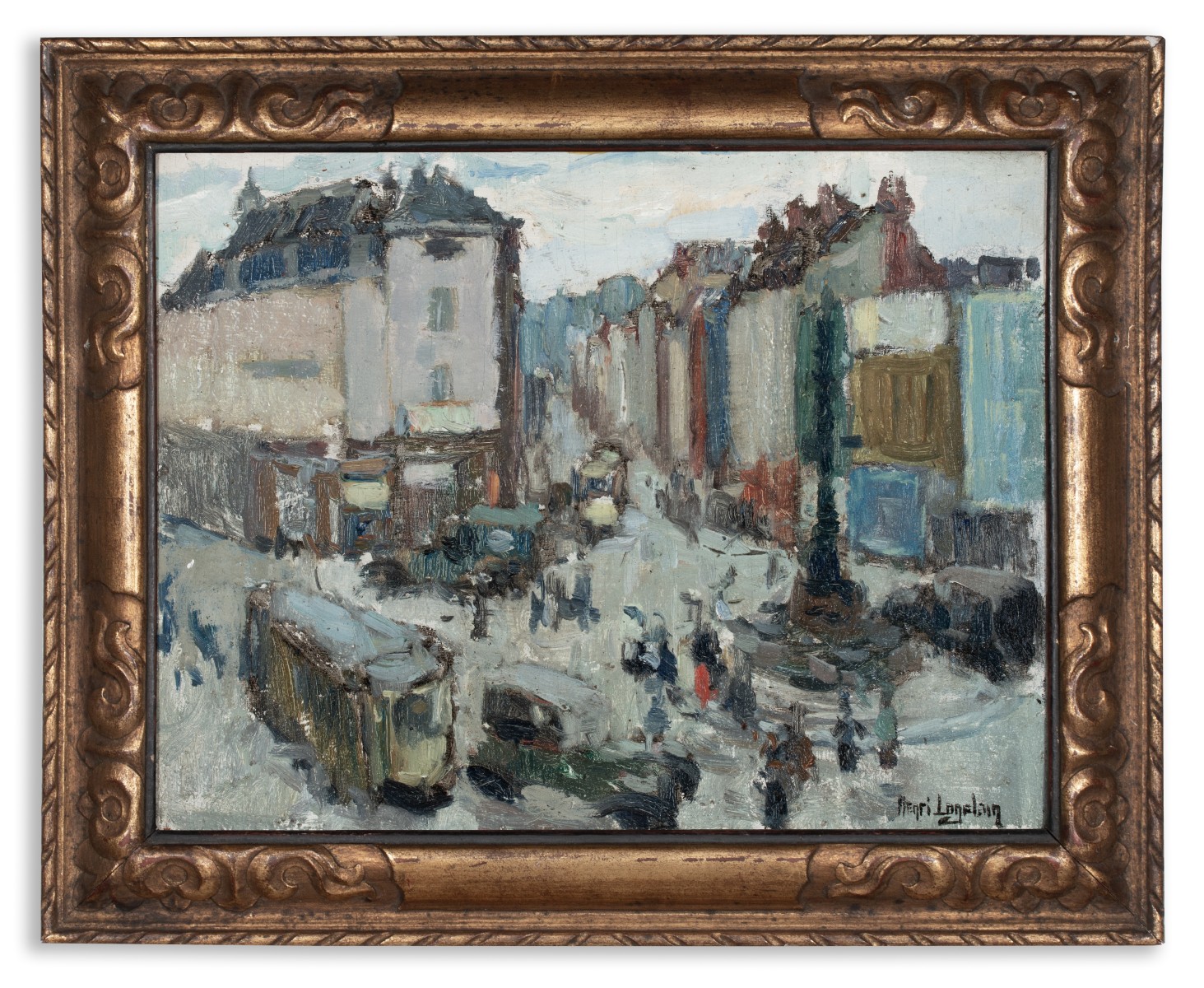 HENRI LOGELAIN (1889-1968) OIL ON PANEL