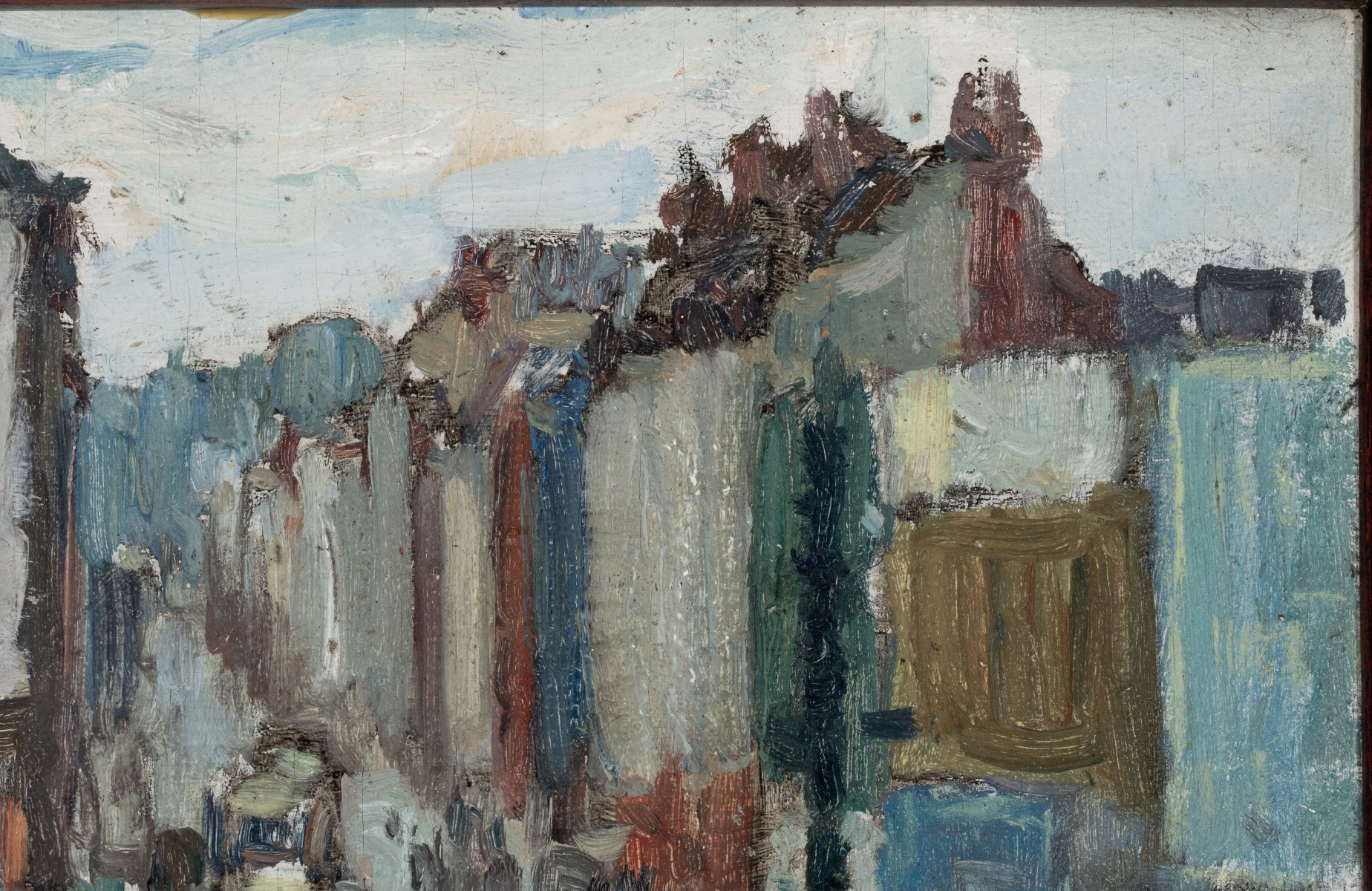 HENRI LOGELAIN (1889-1968) OIL ON PANEL