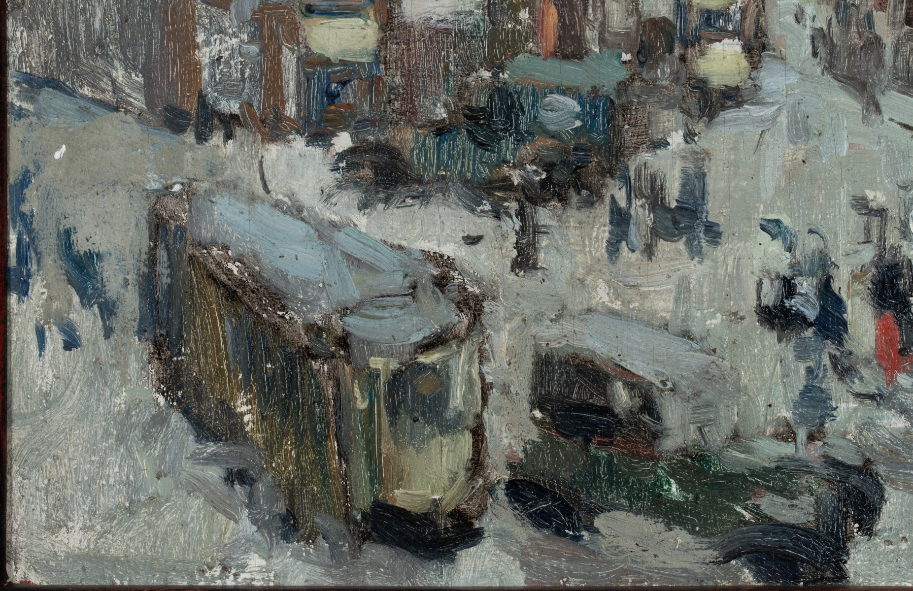 HENRI LOGELAIN (1889-1968) OIL ON PANEL