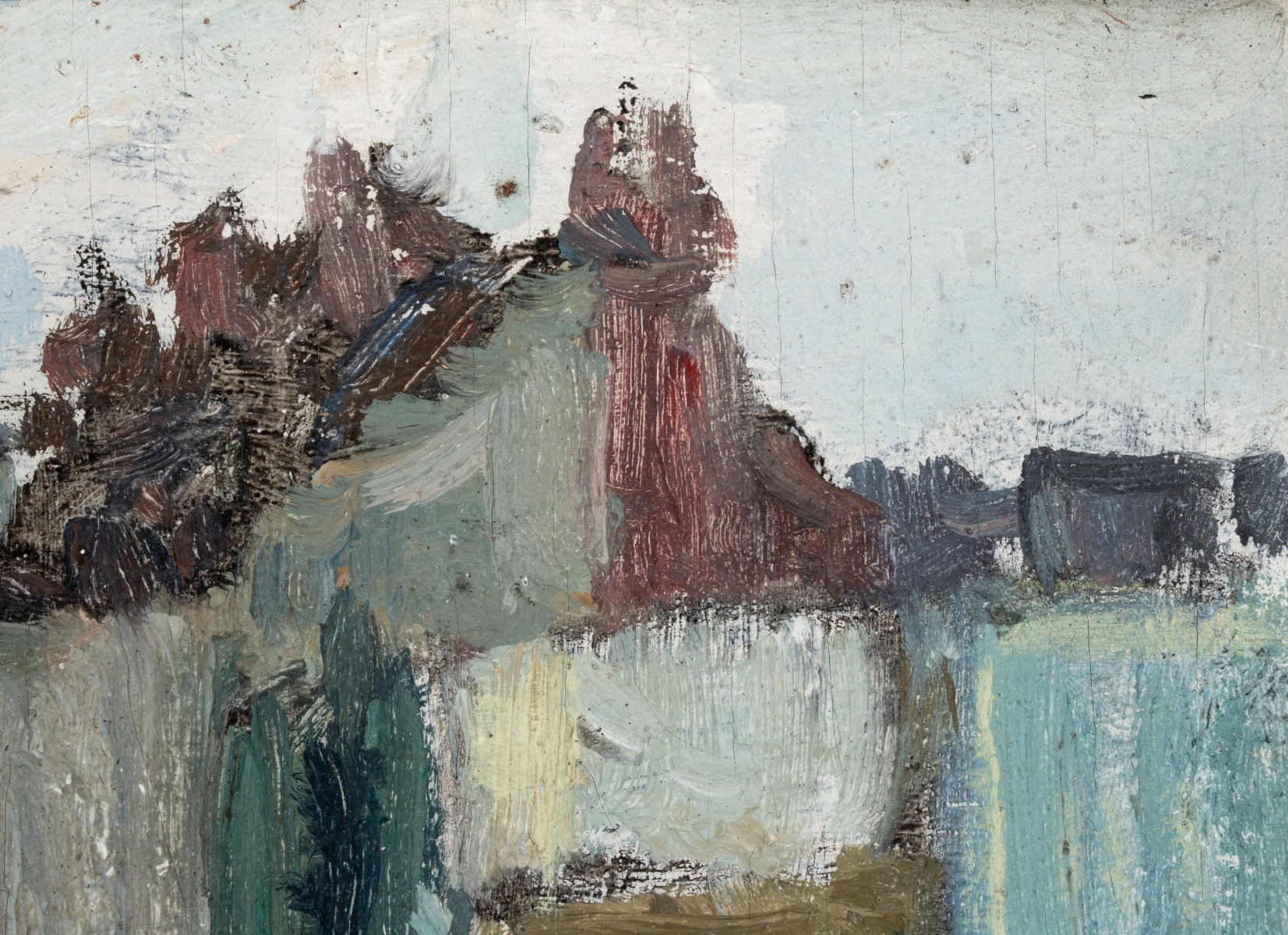 HENRI LOGELAIN (1889-1968) OIL ON PANEL