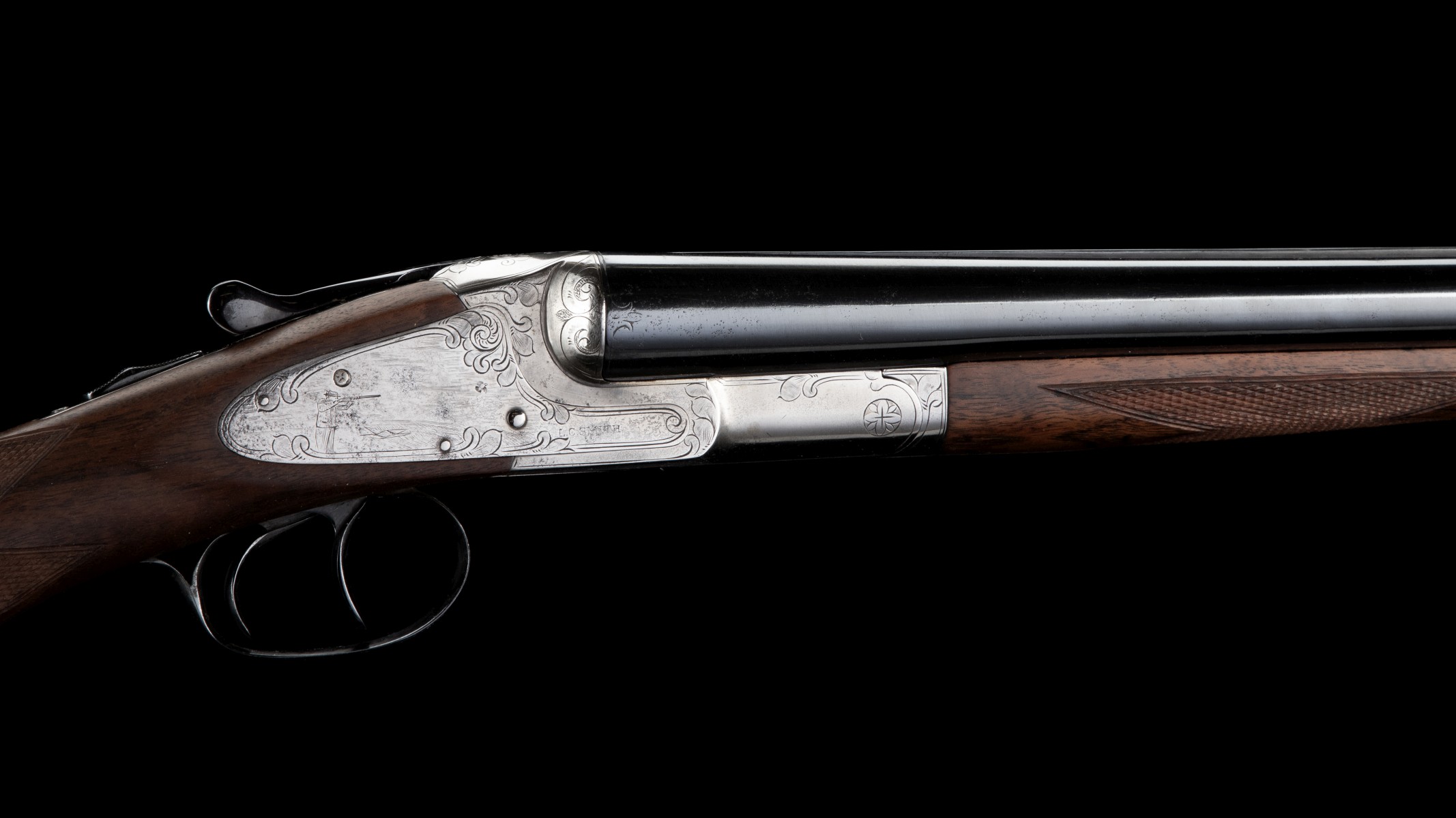 L.C. SMITH/HUNTER ARMS 12GA DOUBLE BARREL SHOTGUN