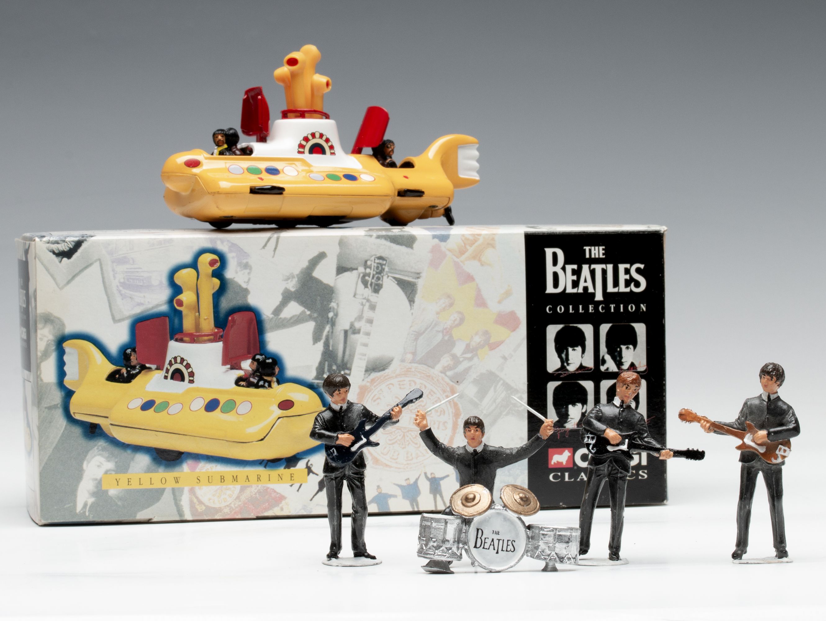 A COLLECTION OF CONTEMPORARY BEATLES COLLECTIBLES