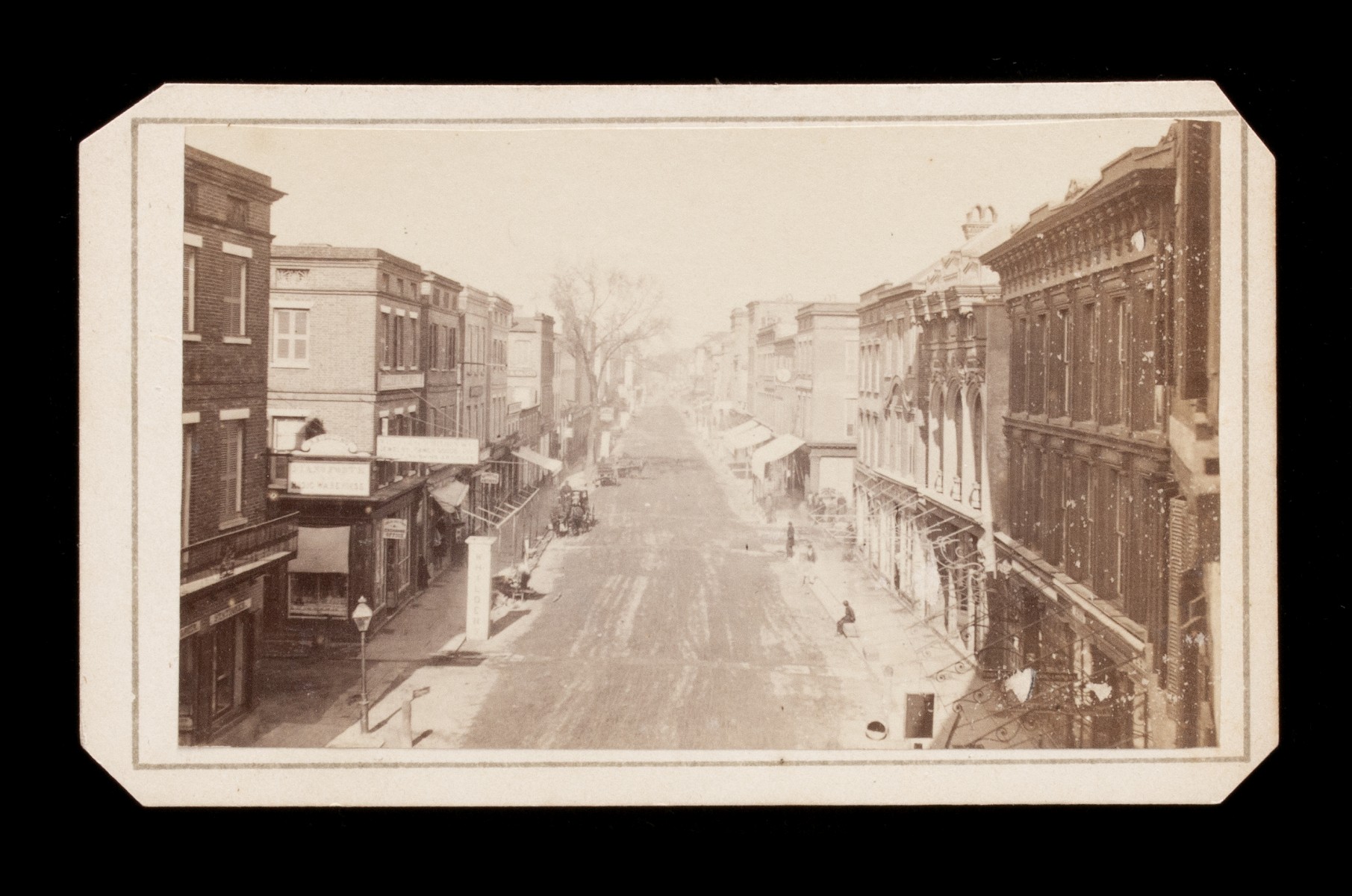 NINE QUIMBY & CO CDV VIEWS OF CHARLESTON CIRCA 1865