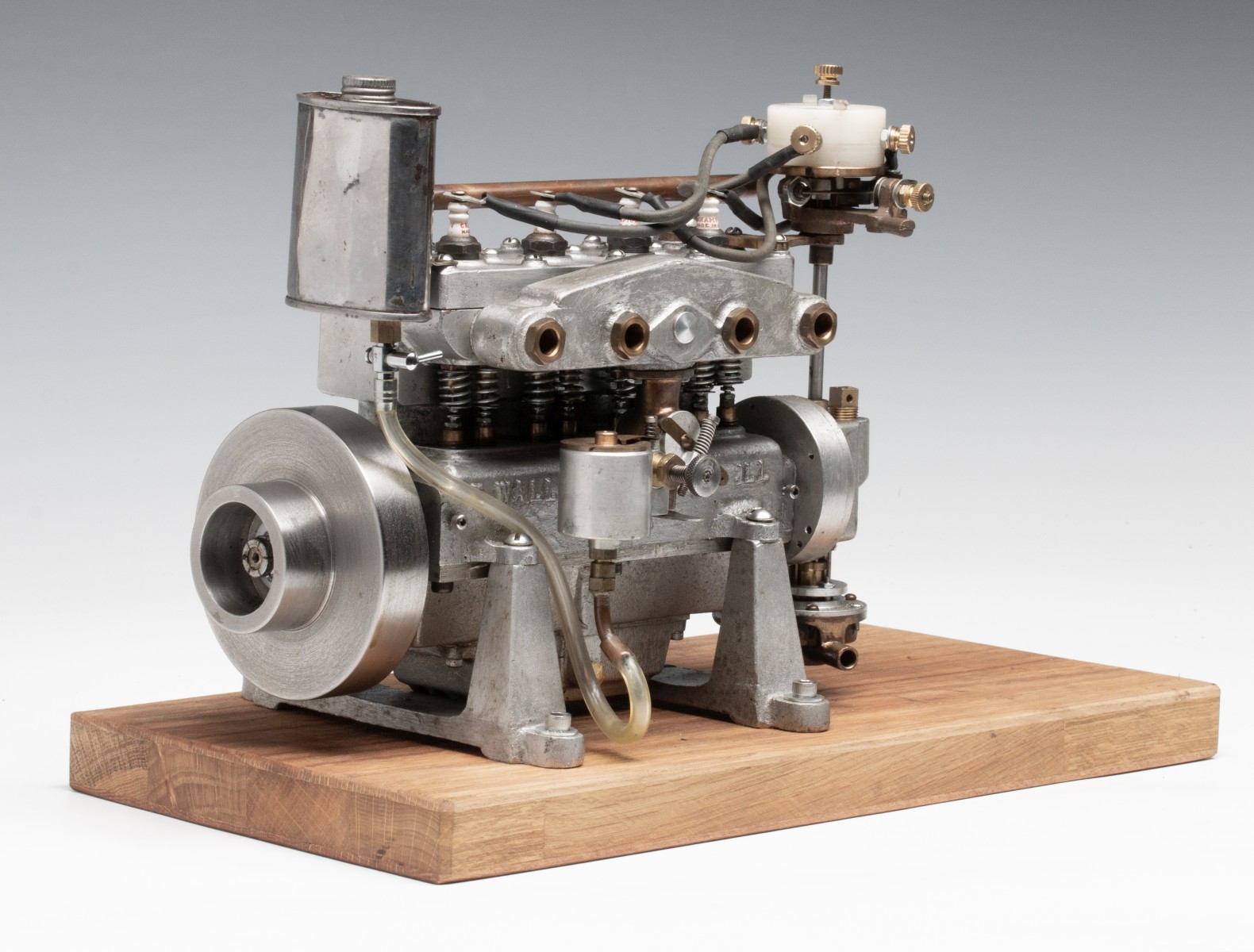 A FOUR CYLINDER MODEL GAS ENGINE BY ELMER WALL CHICAGO