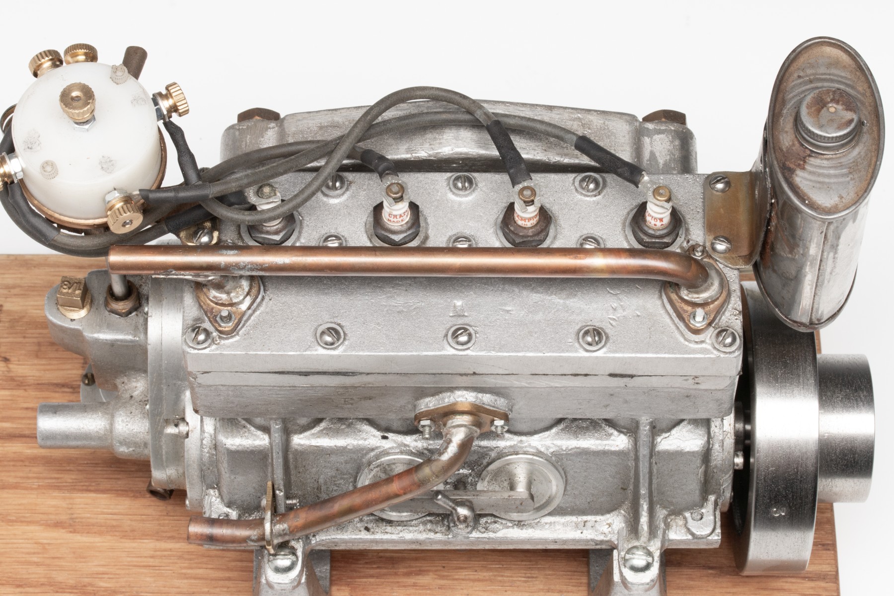 A FOUR CYLINDER MODEL GAS ENGINE BY ELMER WALL CHICAGO