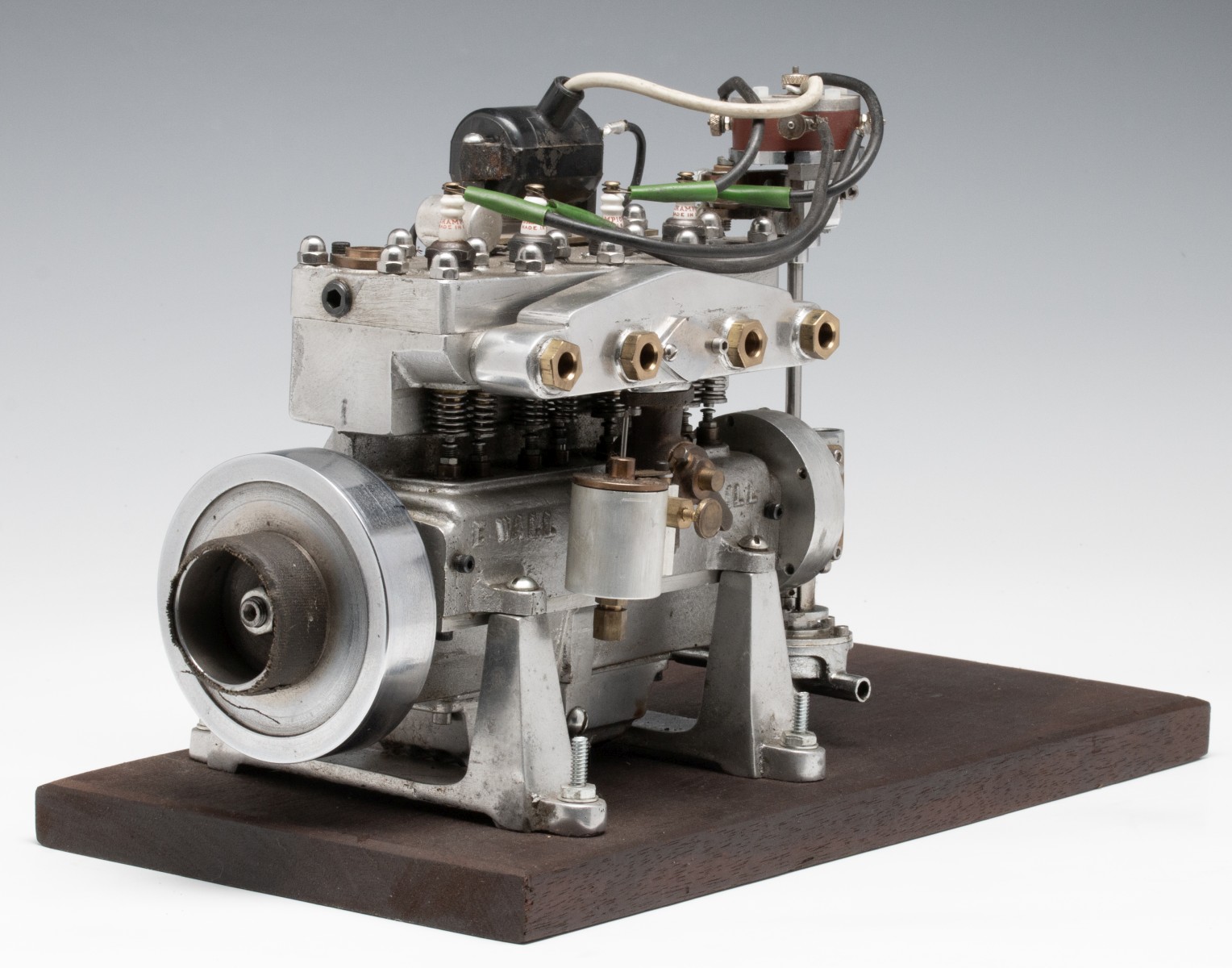 A FOUR CYLINDER MODEL GAS ENGINE BY ELMER WALL CHICAGO