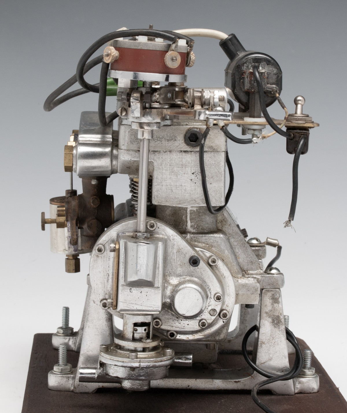 A FOUR CYLINDER MODEL GAS ENGINE BY ELMER WALL CHICAGO