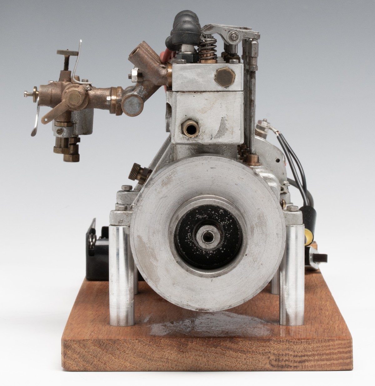 A FOUR CYLINDER MODEL GAS ENGINE BY ELMER WALL CHICAGO