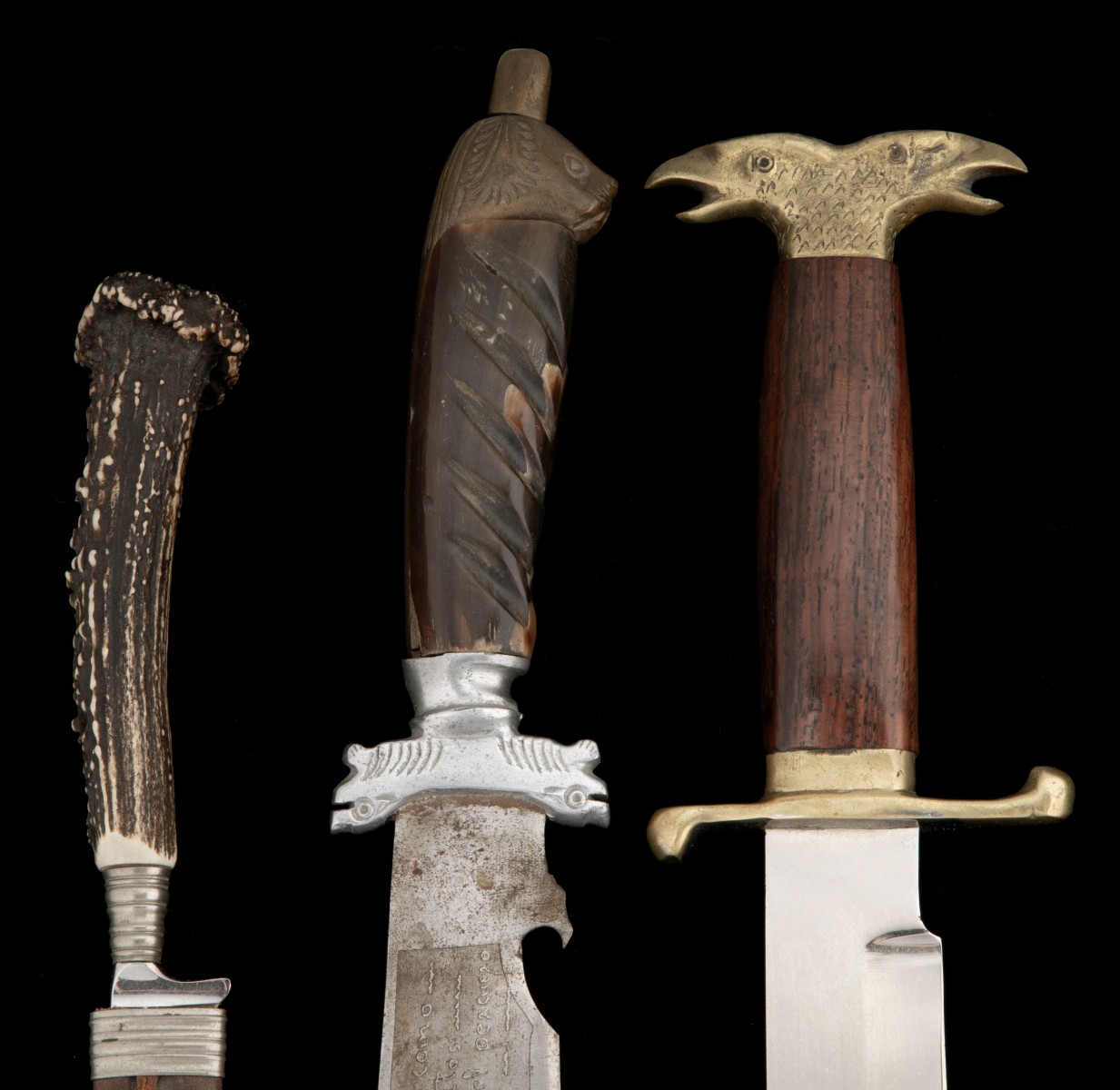 IMPERIAL GERMAN HUNTING KNIVES, JAPANESE TANTO