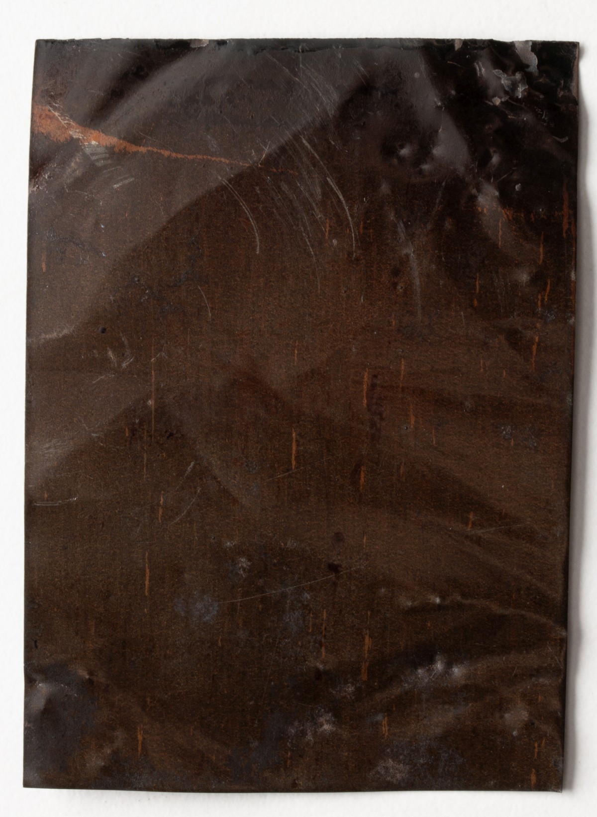 A QUARTER PLATE TINTYPE PORTRAIT OF BASEBALL PLAYERS