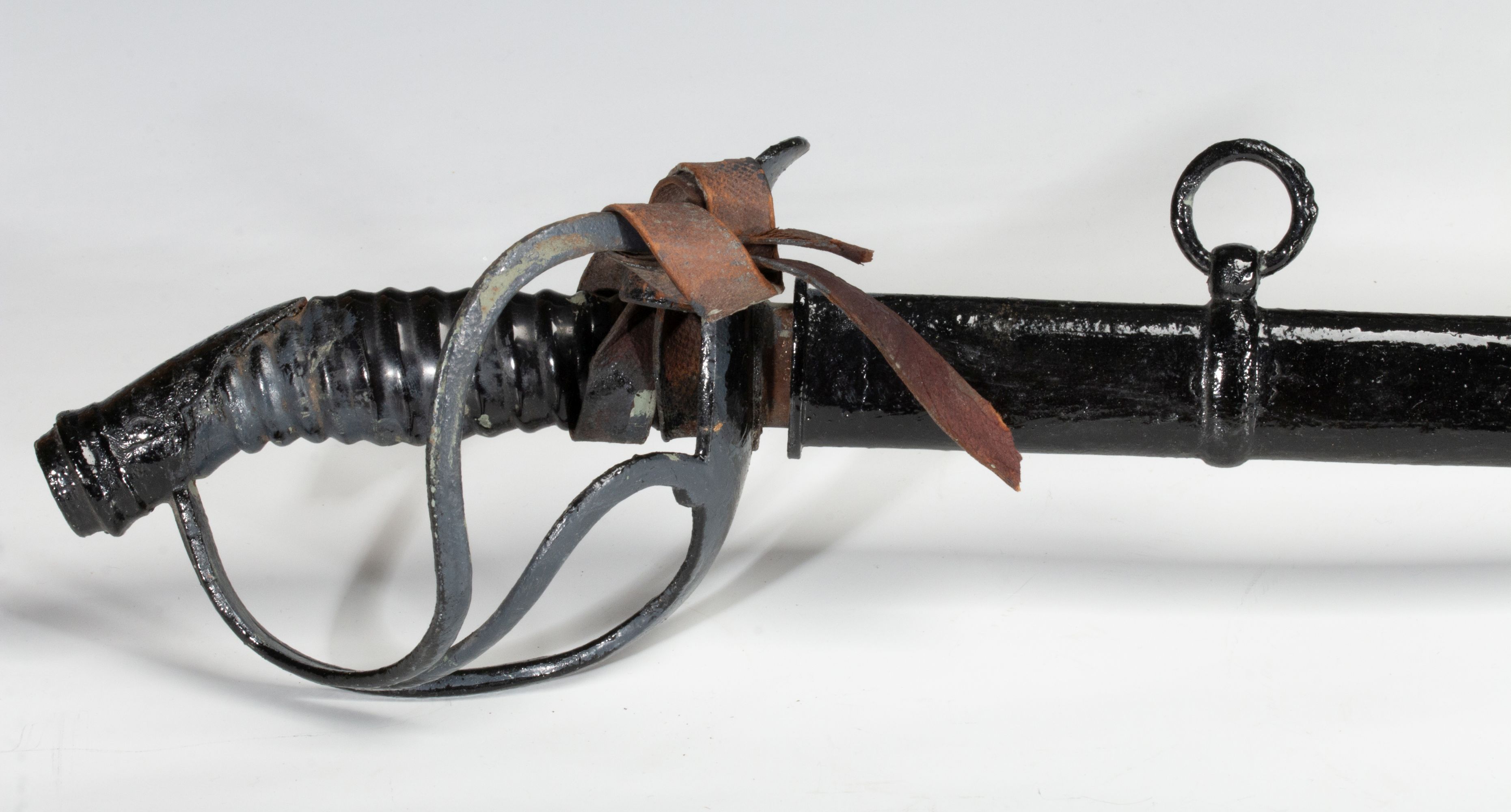 A CIRCA 1890 BAVARIAN DRESS SWORD WITH BATTLE SCENE