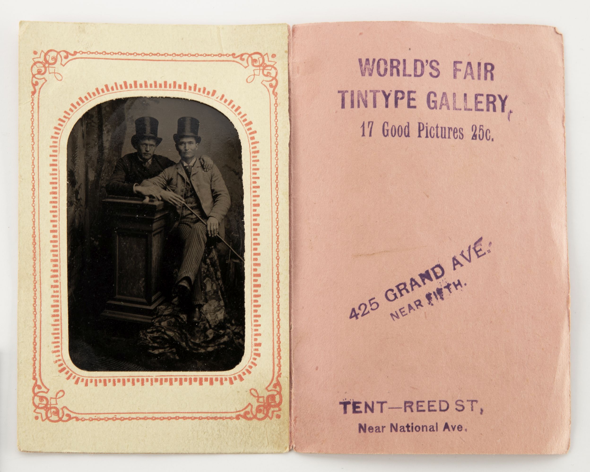 TWELVE TINTYPE IMAGES UP TO FULL PLATE SIZE