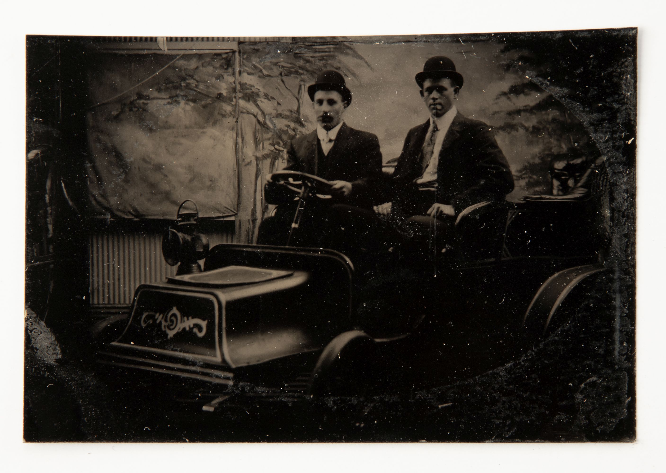 TWELVE TINTYPE IMAGES UP TO FULL PLATE SIZE