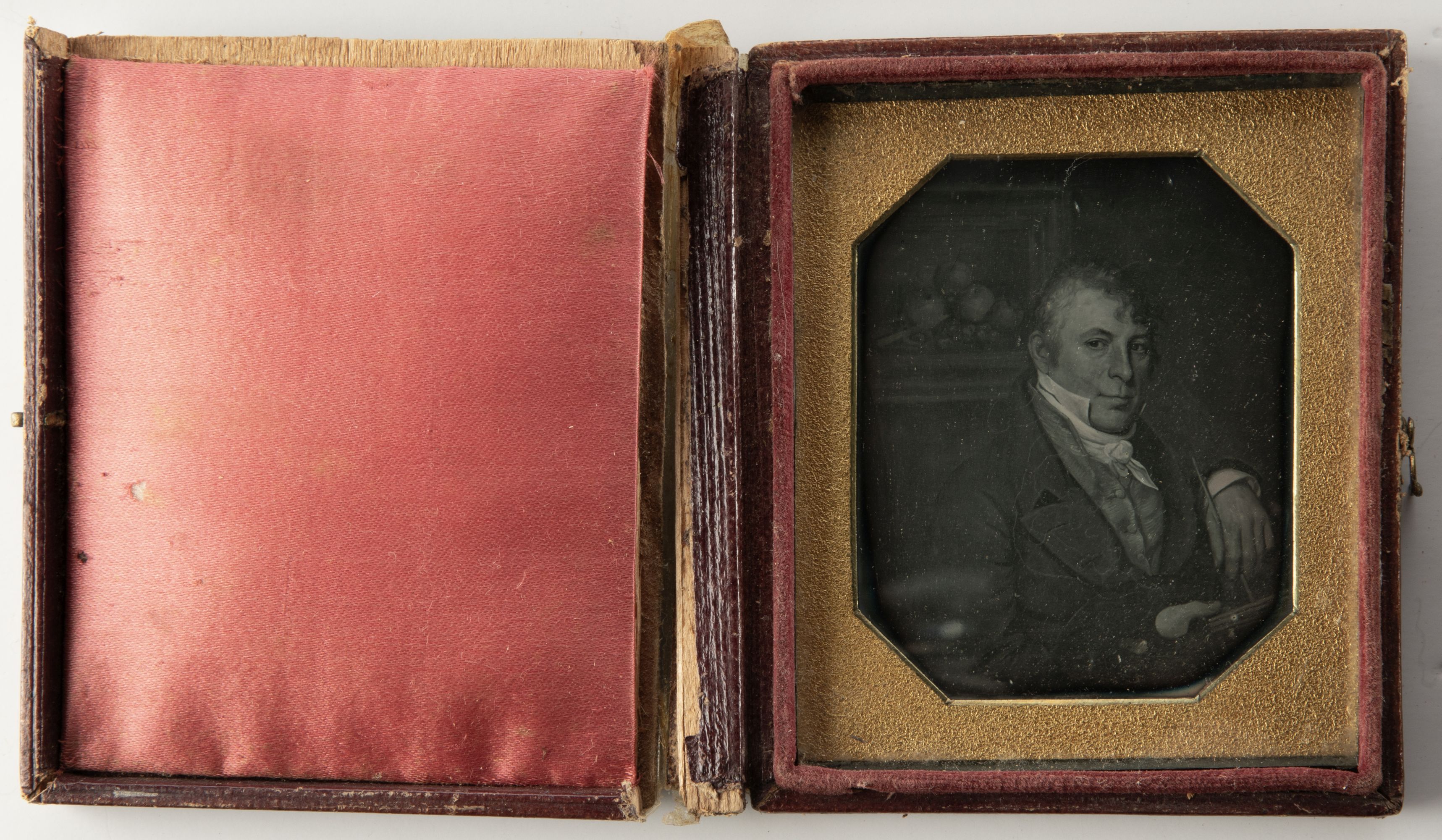 TINTYPE PHOTOGRAPHS WITH DOGS, THEOLOGIAN, FRATERNAL...