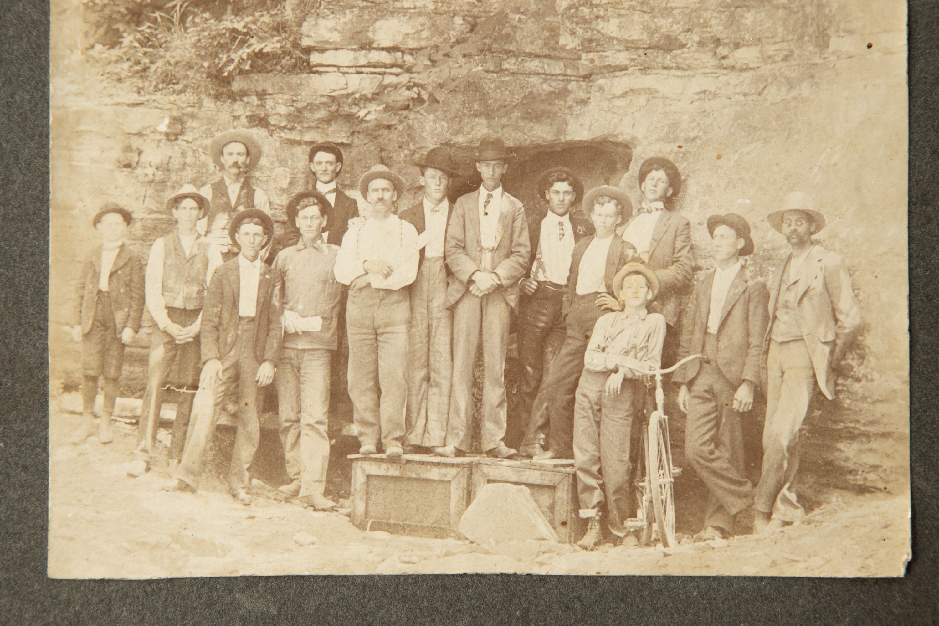 TEN 19TH CENTURY IMAGES OF CYCLISTS AND BICYCLES