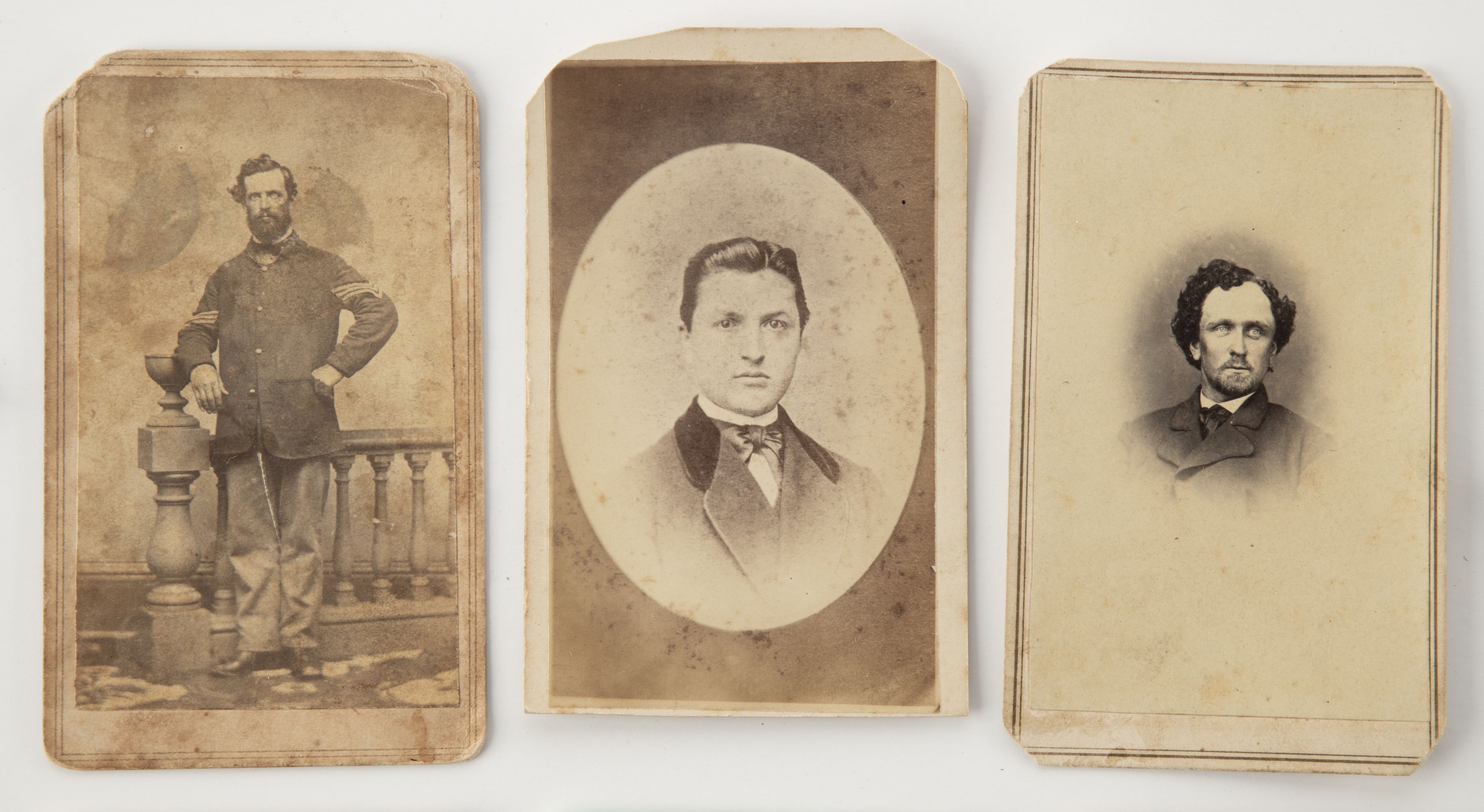 FIFTEEN CDV PHOTOGRAPHS VARIOUS SUBJECTS