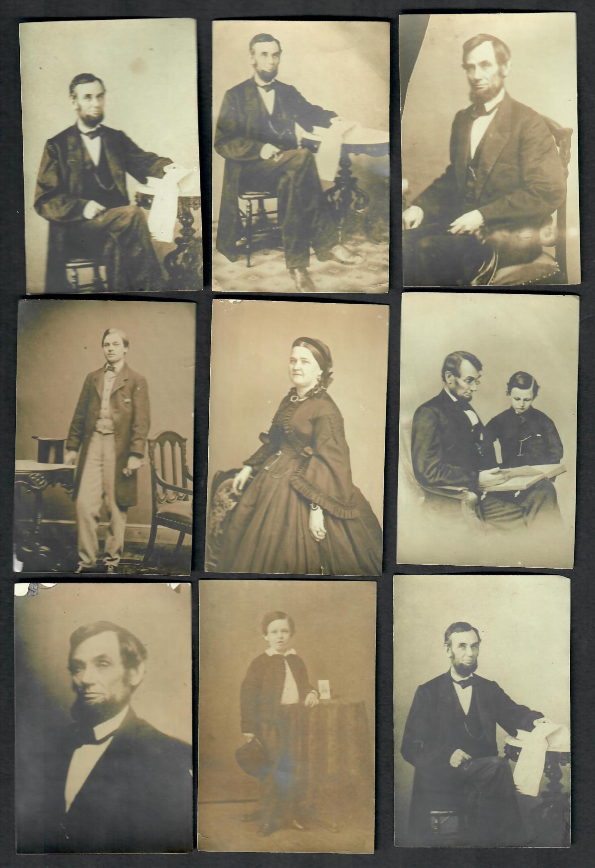 CIVIL WAR AND POLITICAL FIGURE CDV & OTHER IMAGE TYPES