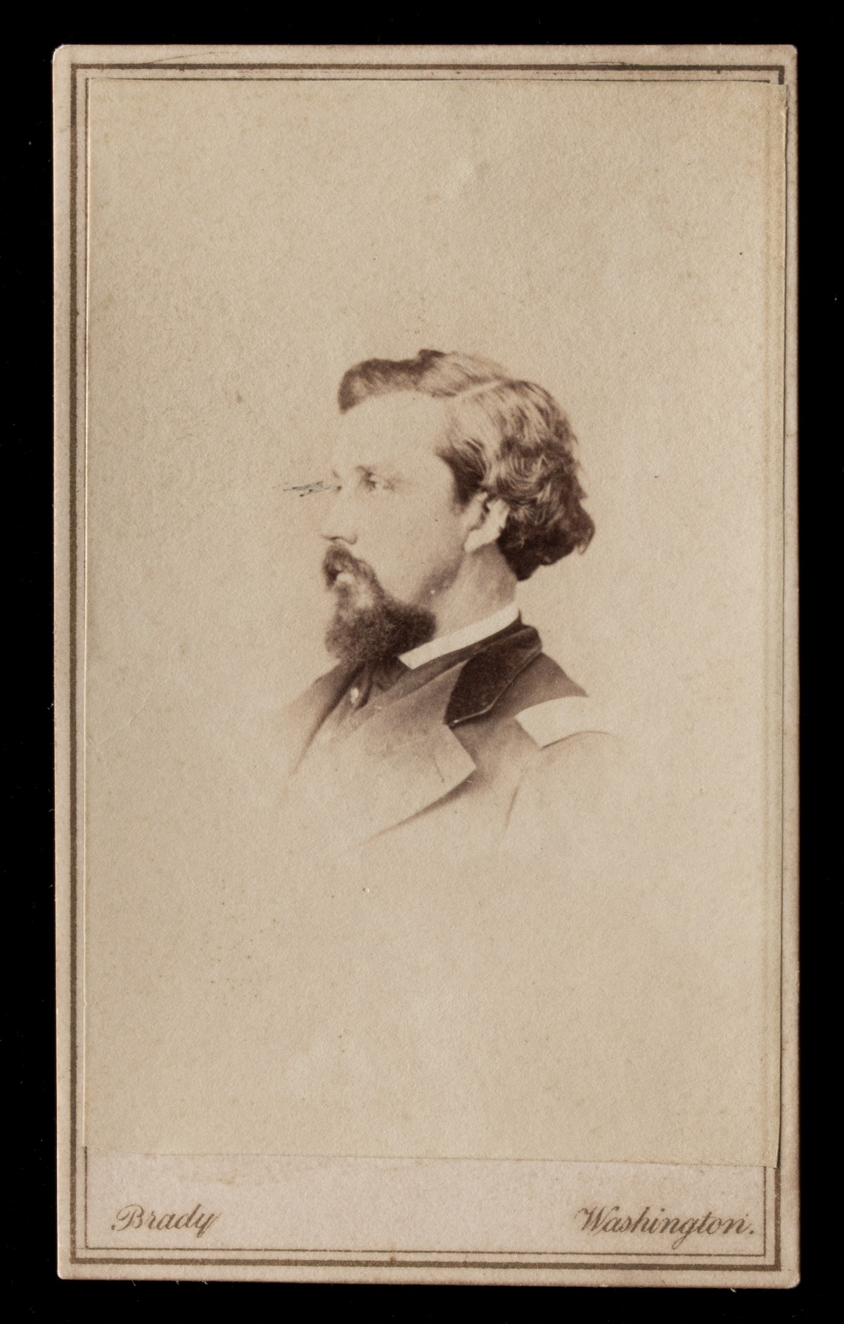 BRADY CDV PHOTOGRAPH OF UNION COLONEL SAM F. TAPPAN