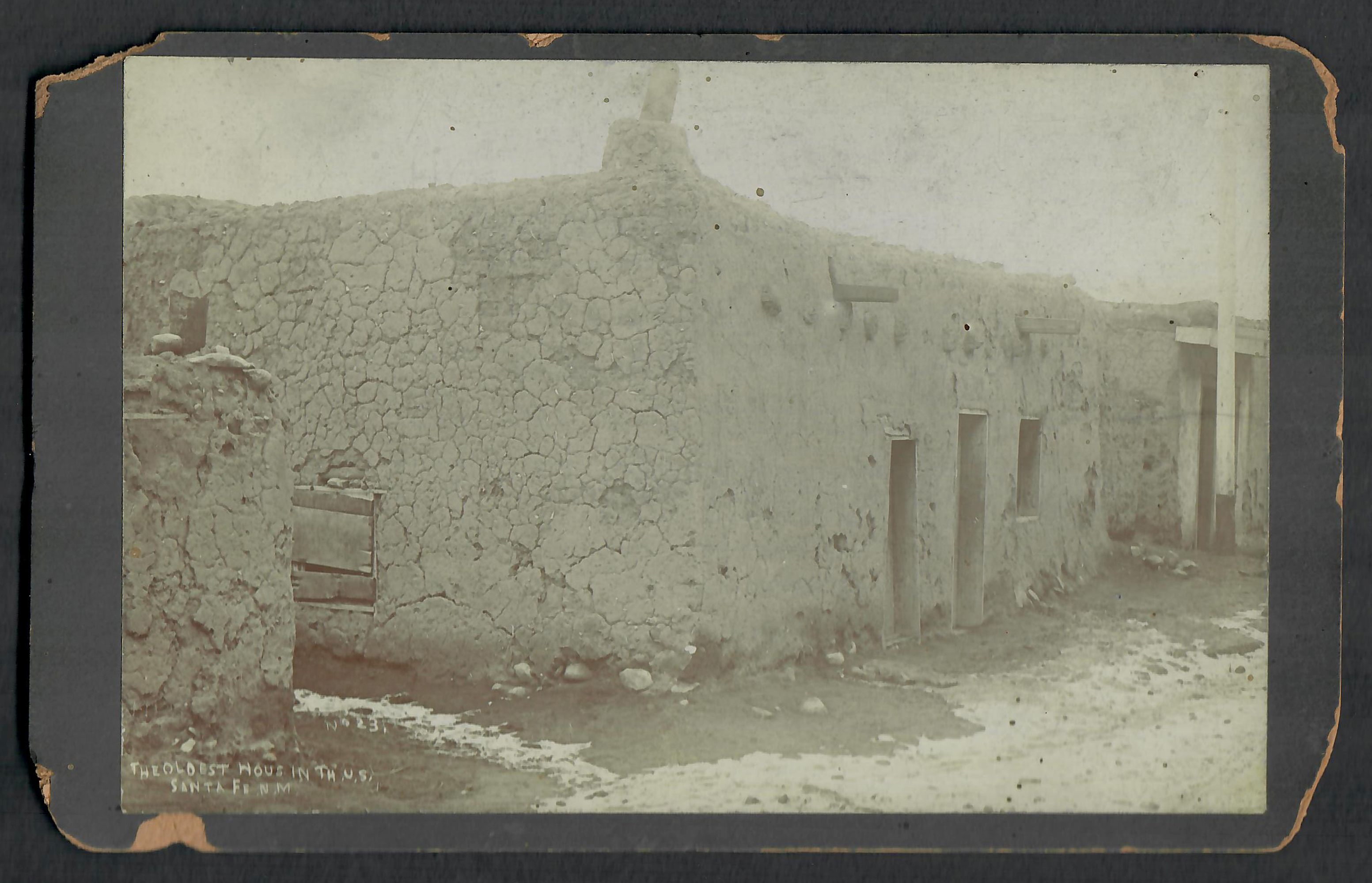 MOUNTED IMAGES OF SANTA FE ON DENVER RIO GRANDE RR 1880