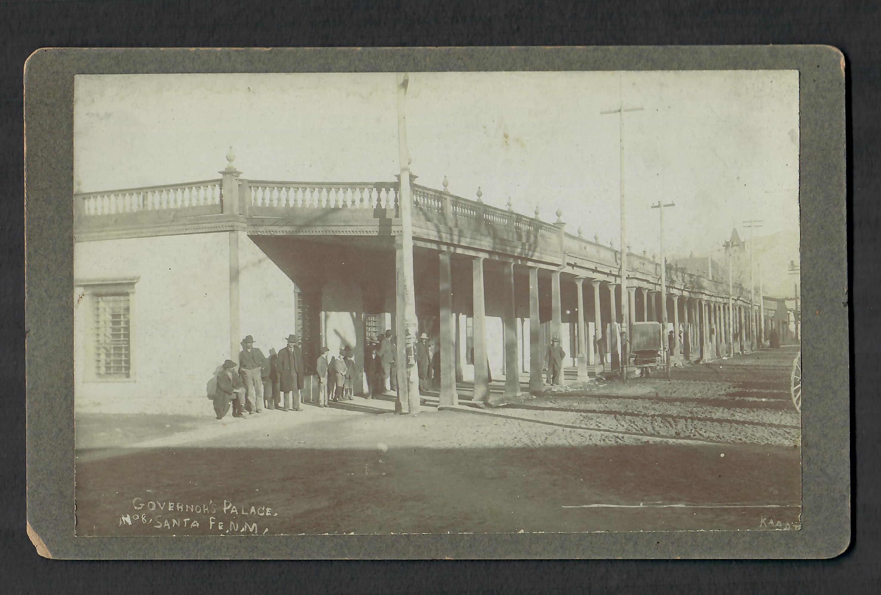 MOUNTED IMAGES OF SANTA FE ON DENVER RIO GRANDE RR 1880