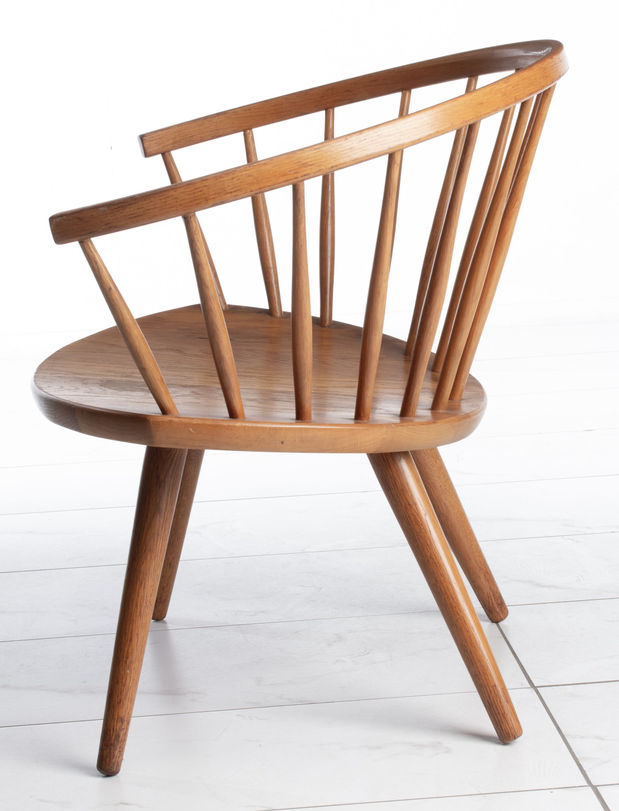 YNGVE EKSTROM ARKA CHAIR FOR STOLAB OF SWEDEN C. 1955