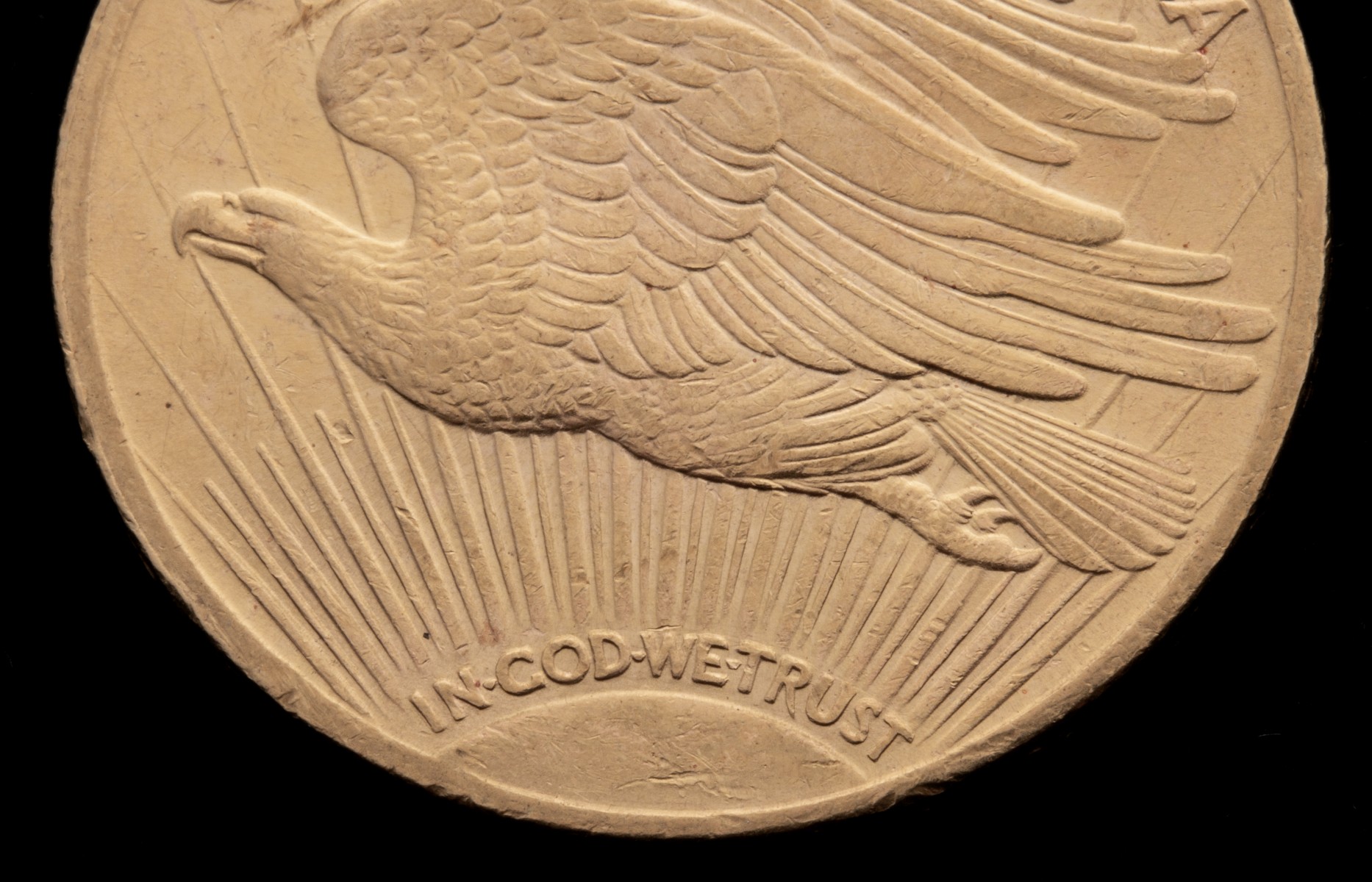 ST. GAUDENS 1922 DOUBLE EAGLE $20 GOLD COIN