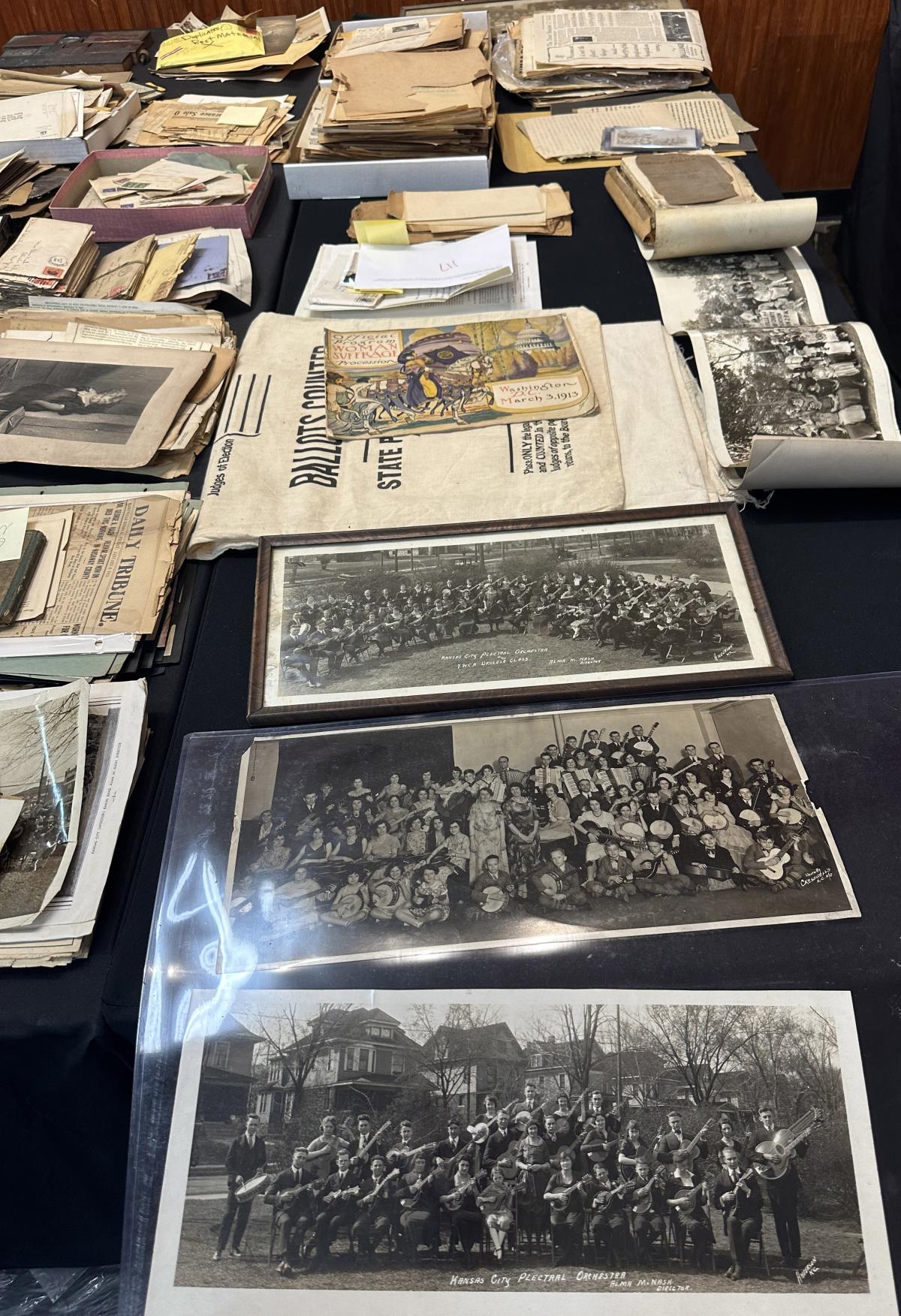 3000+ PIECE ARCHIVE OF EARLY 20C. SUFFRAGETTE ALMA NASH